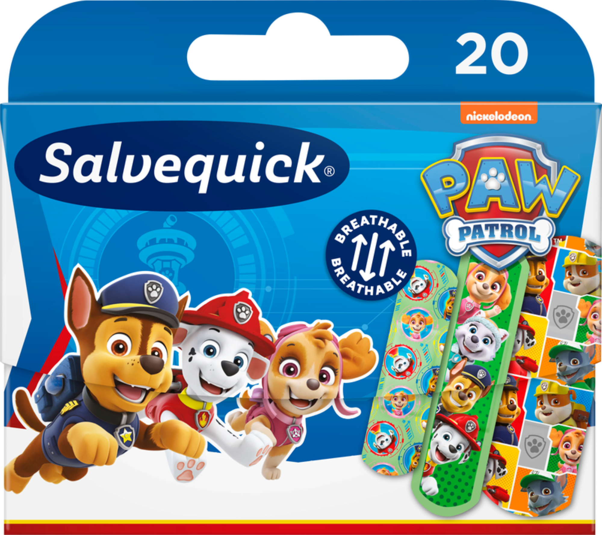 Salvequick Plastry Kids Psi Patrol 20 Szt.