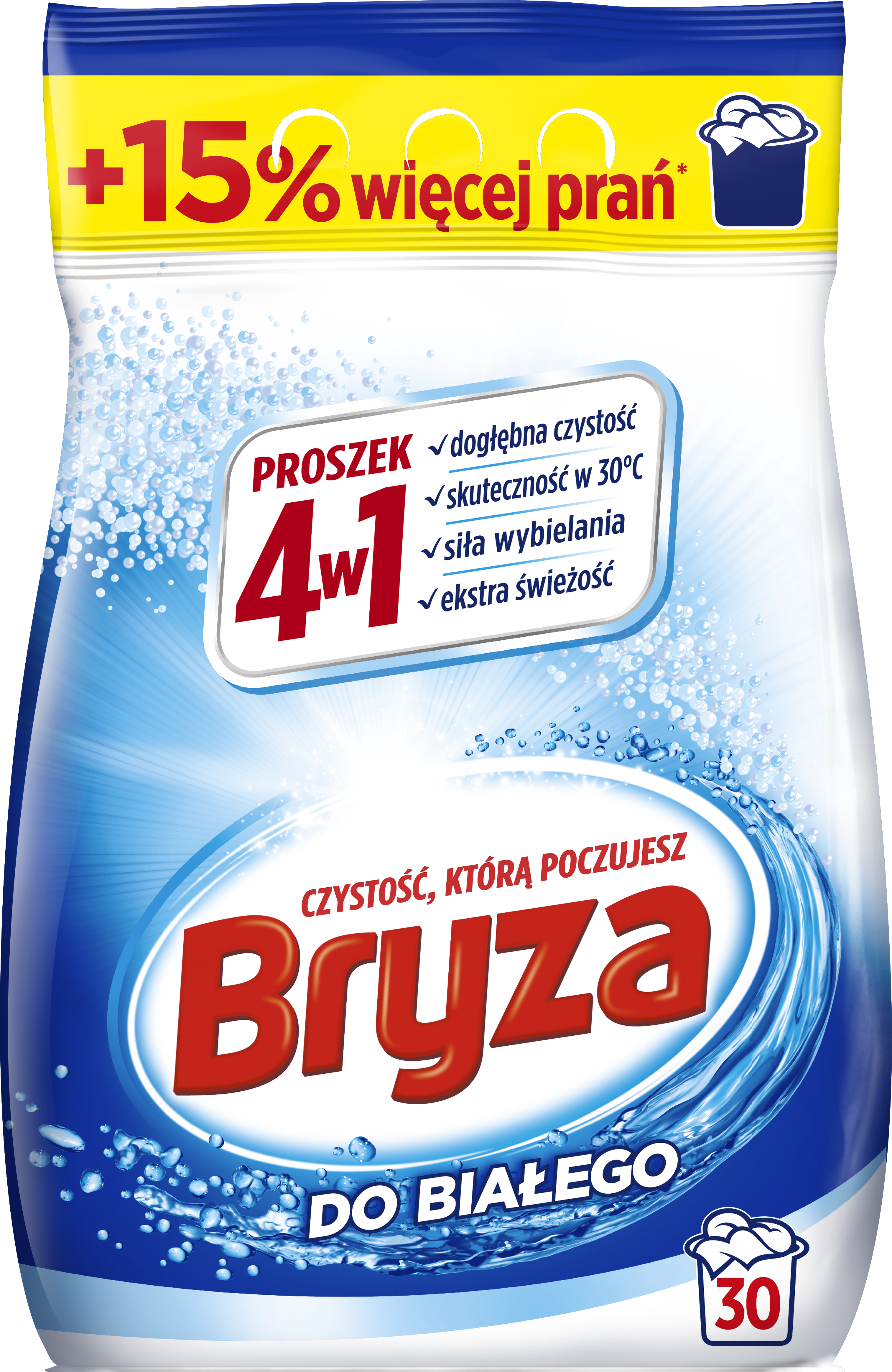 Bryza 4W1 Proszek White 1,95Kg / 30 Prań