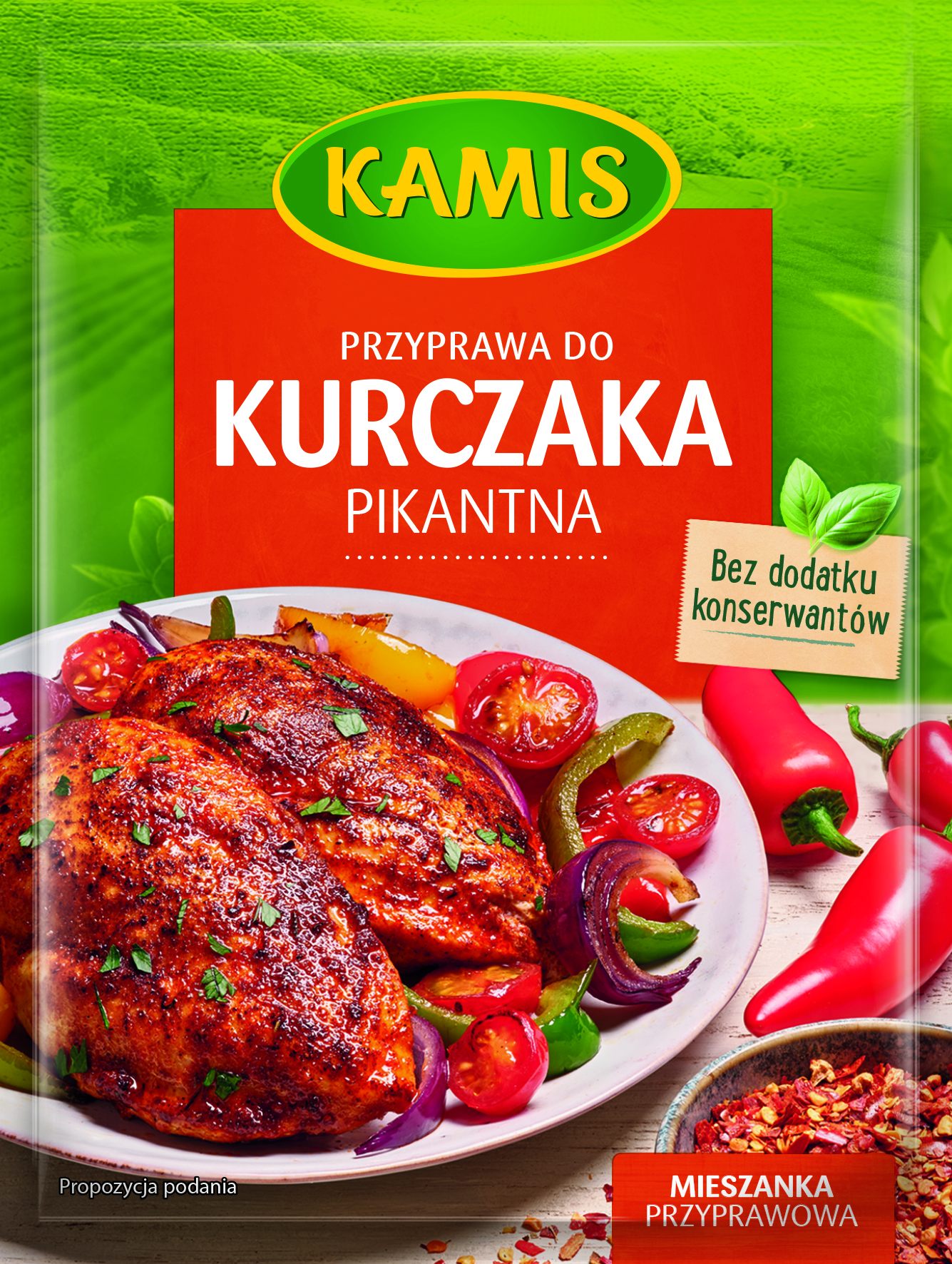 Kamis Przyprawa Do Kurczaka Pikantna 25G