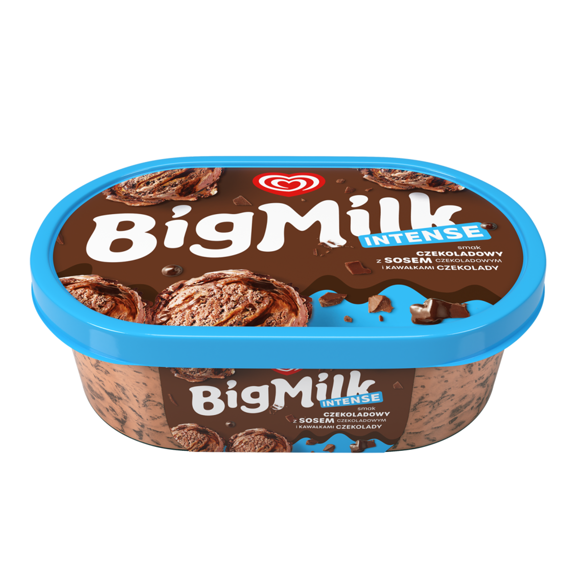 Big Milk Intense Lody Czekoladowe 900 Ml