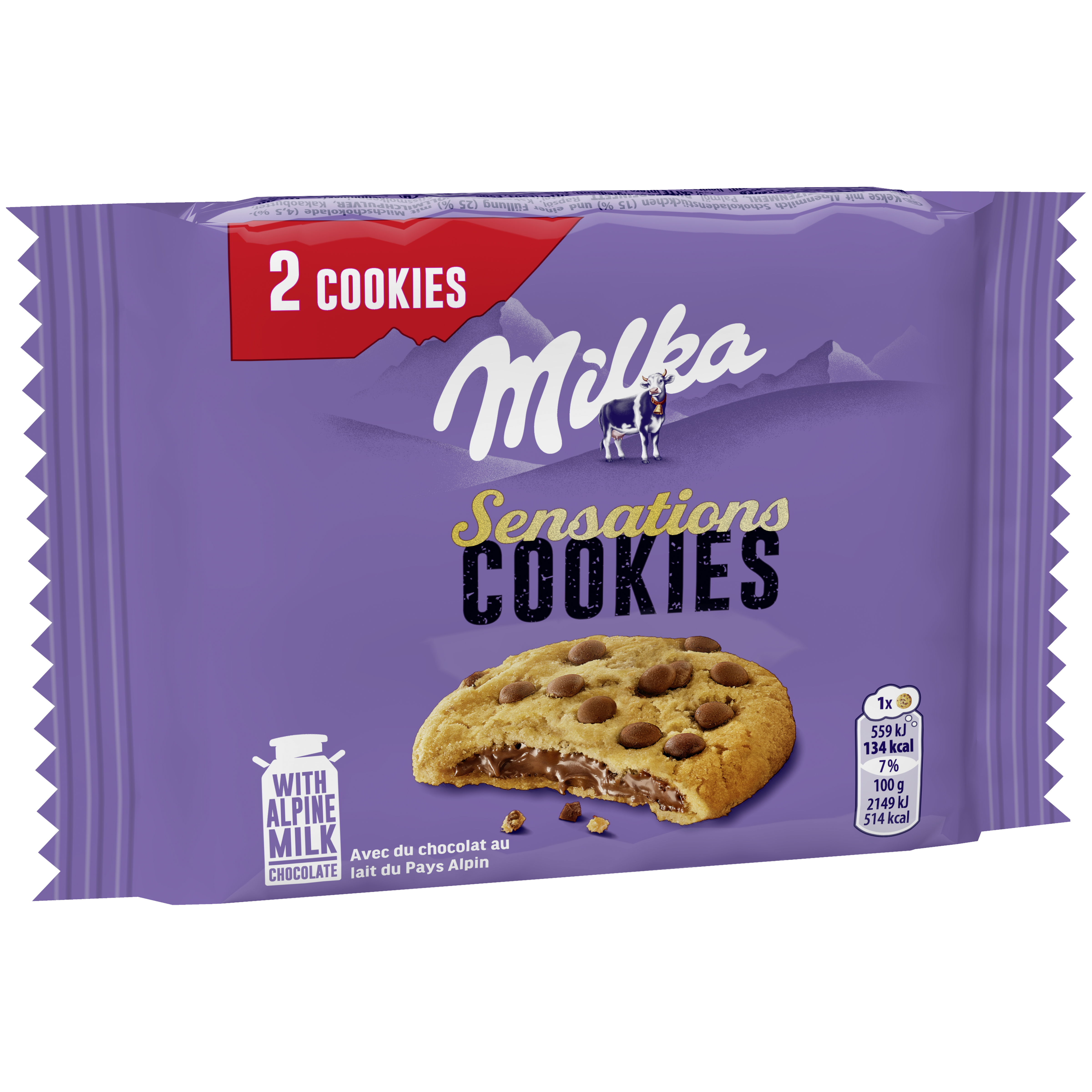 Ciastka Milka Sensations 52G