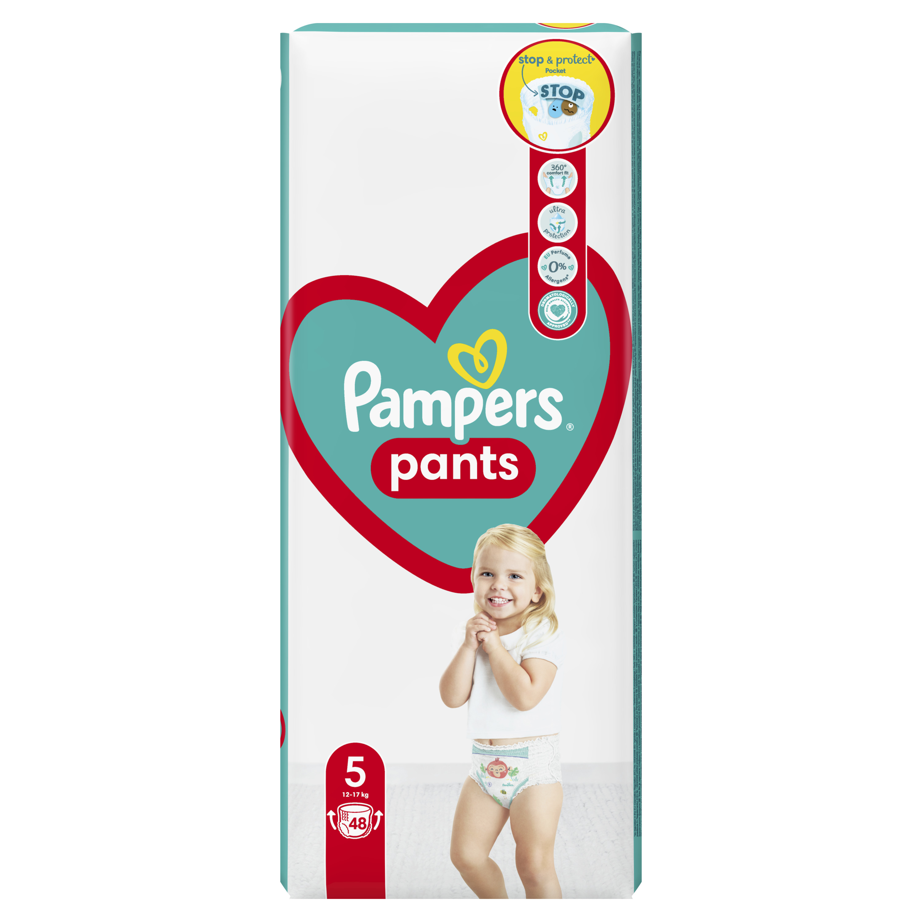 Pamper Pants Pieluchomajtki 5 Junior 48Szt.
