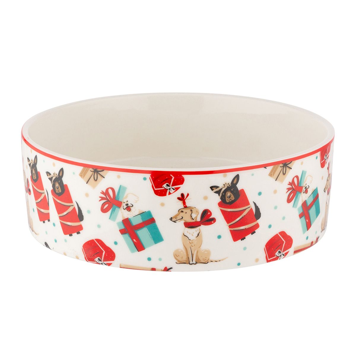Miska Dla Psa 15X5 Cm 460 Ml Dekoracja Xmas Dogs Altom Design