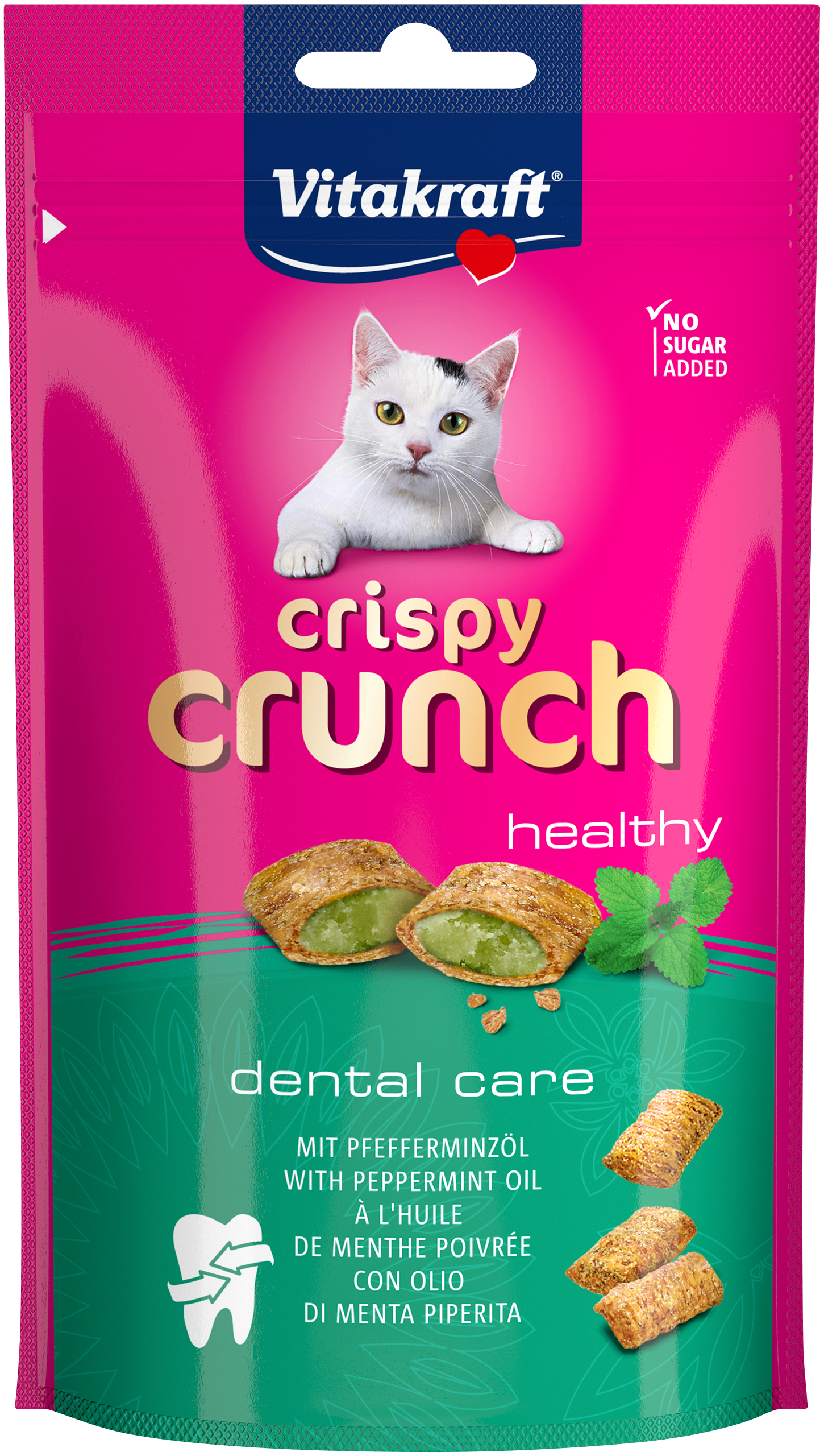 Vitakraft Crispy Crunch Dental 60G Przysmak Dla Kota
