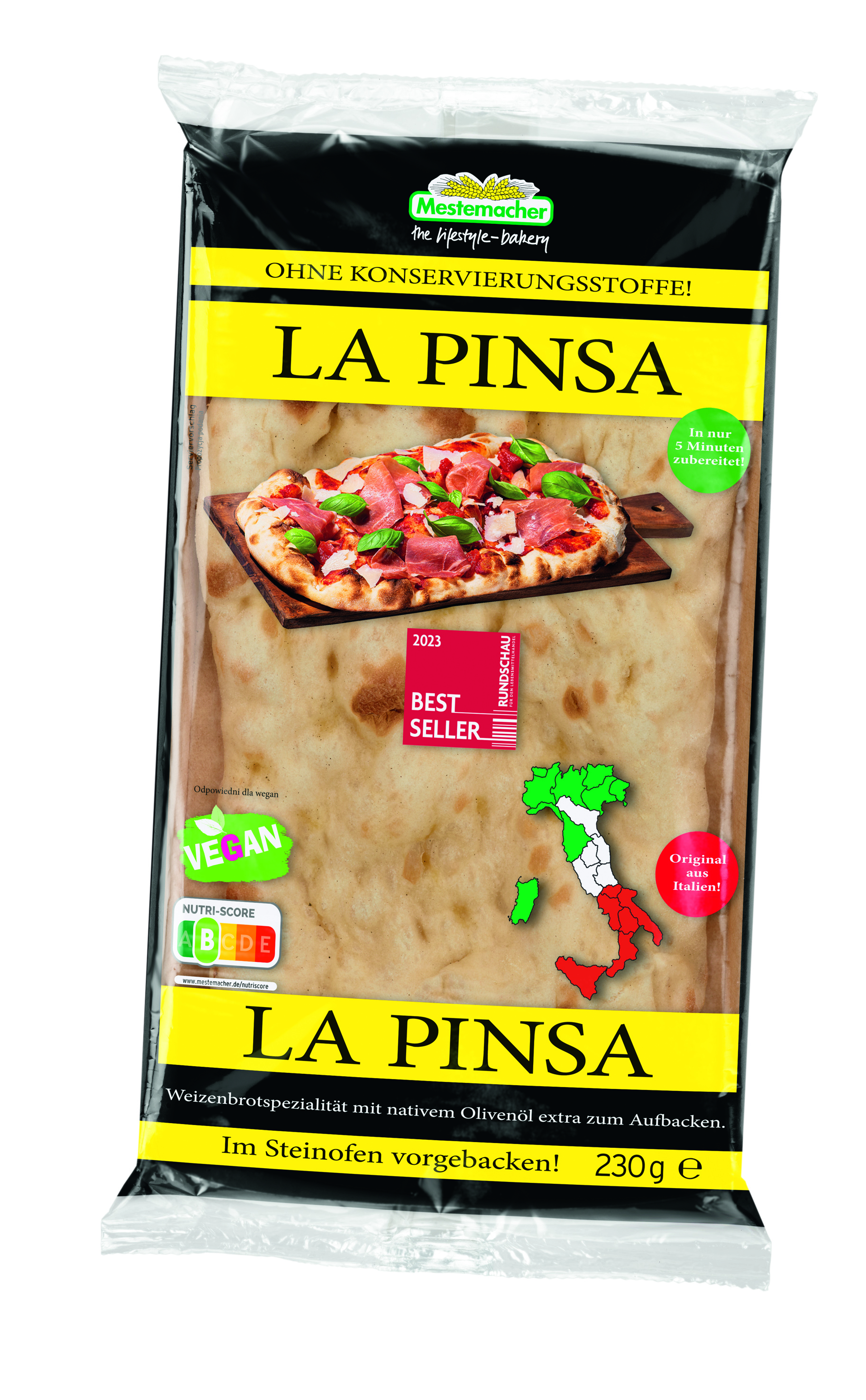 La Pinsa Pszenna Mestemacher 230 G