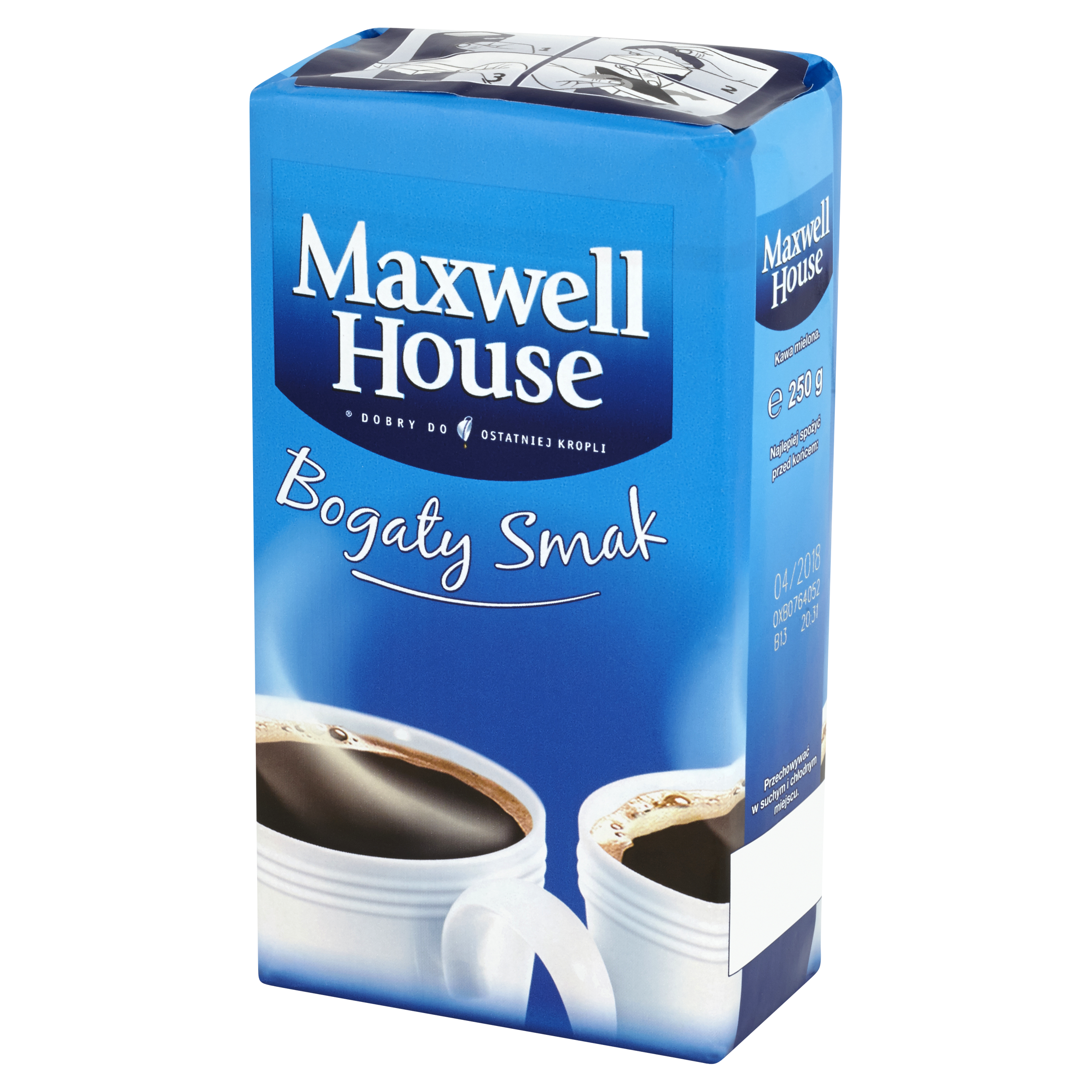 Maxwell House Bogaty Smak Kawa Mielona 250 G