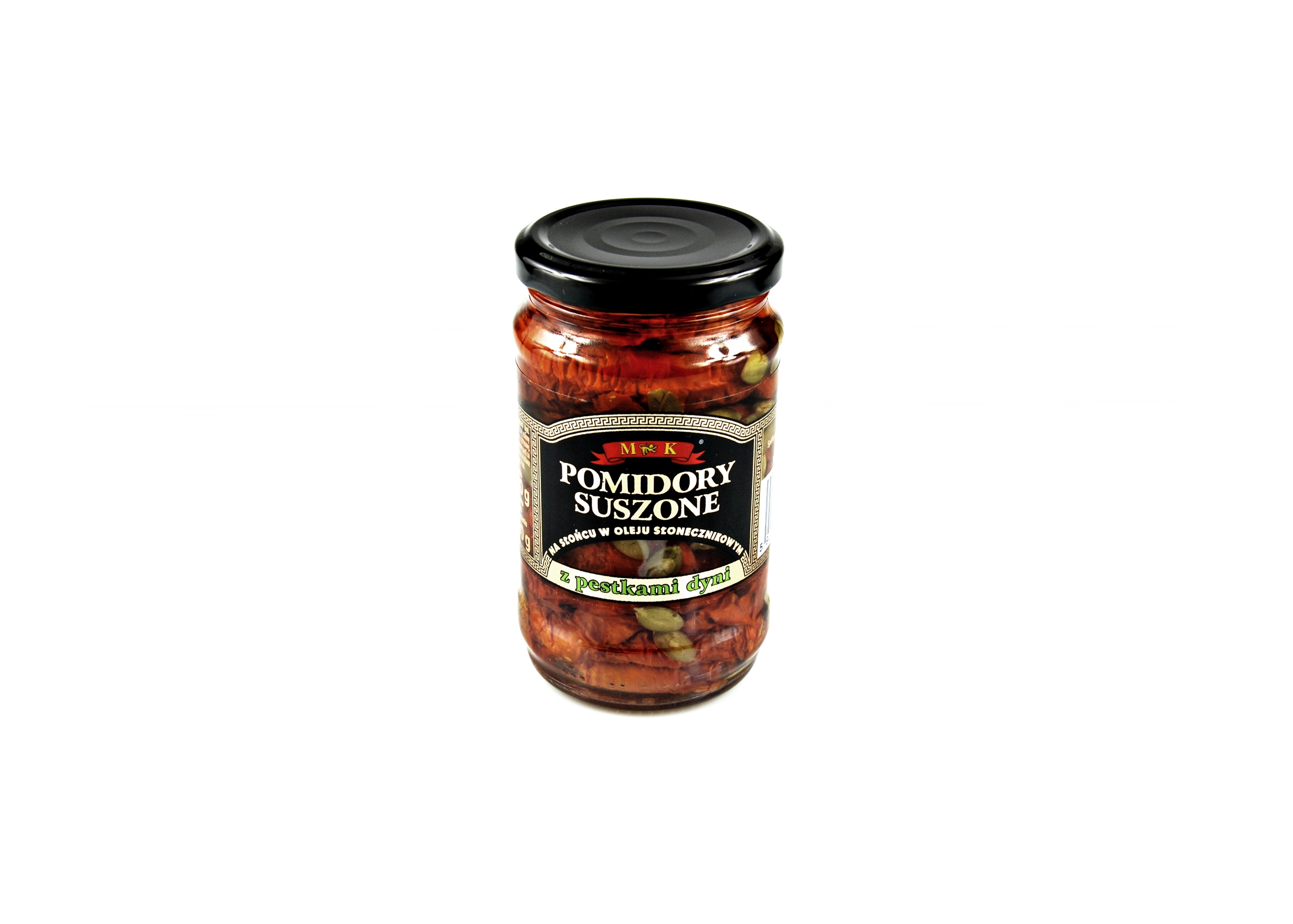 Mk Pomidory Suszone W Oleju Słonecznikowym Z Pestkami Dyni 280 G. Produkt Pasteryzowany