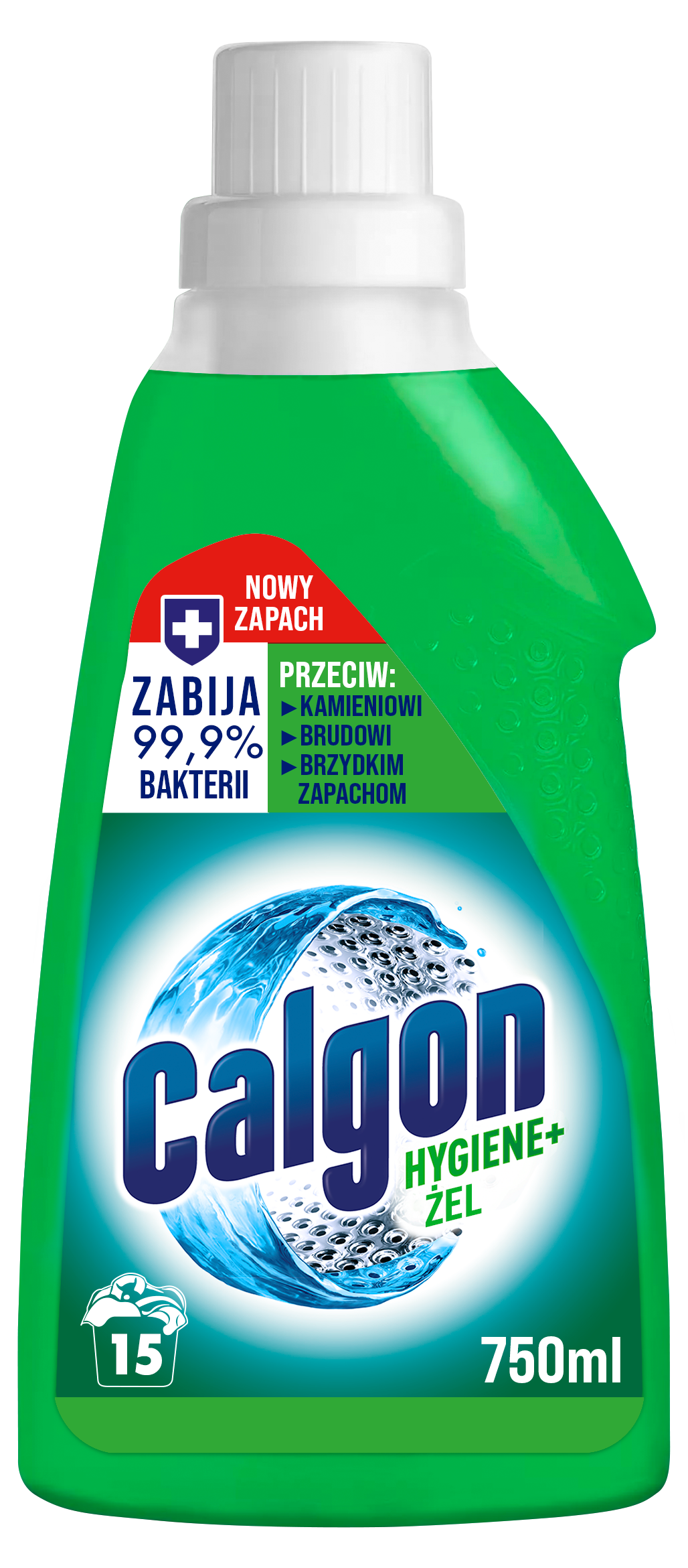 Calgon Hygiene+ Żel Zmiękczające Wodę 750Ml