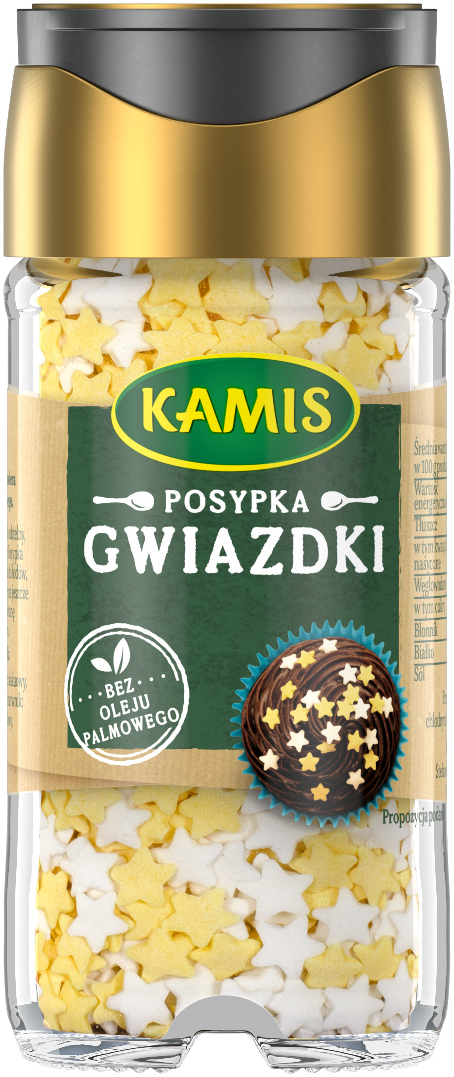 Kamis Posypka Dekoracyjna Gwiazdki 46G