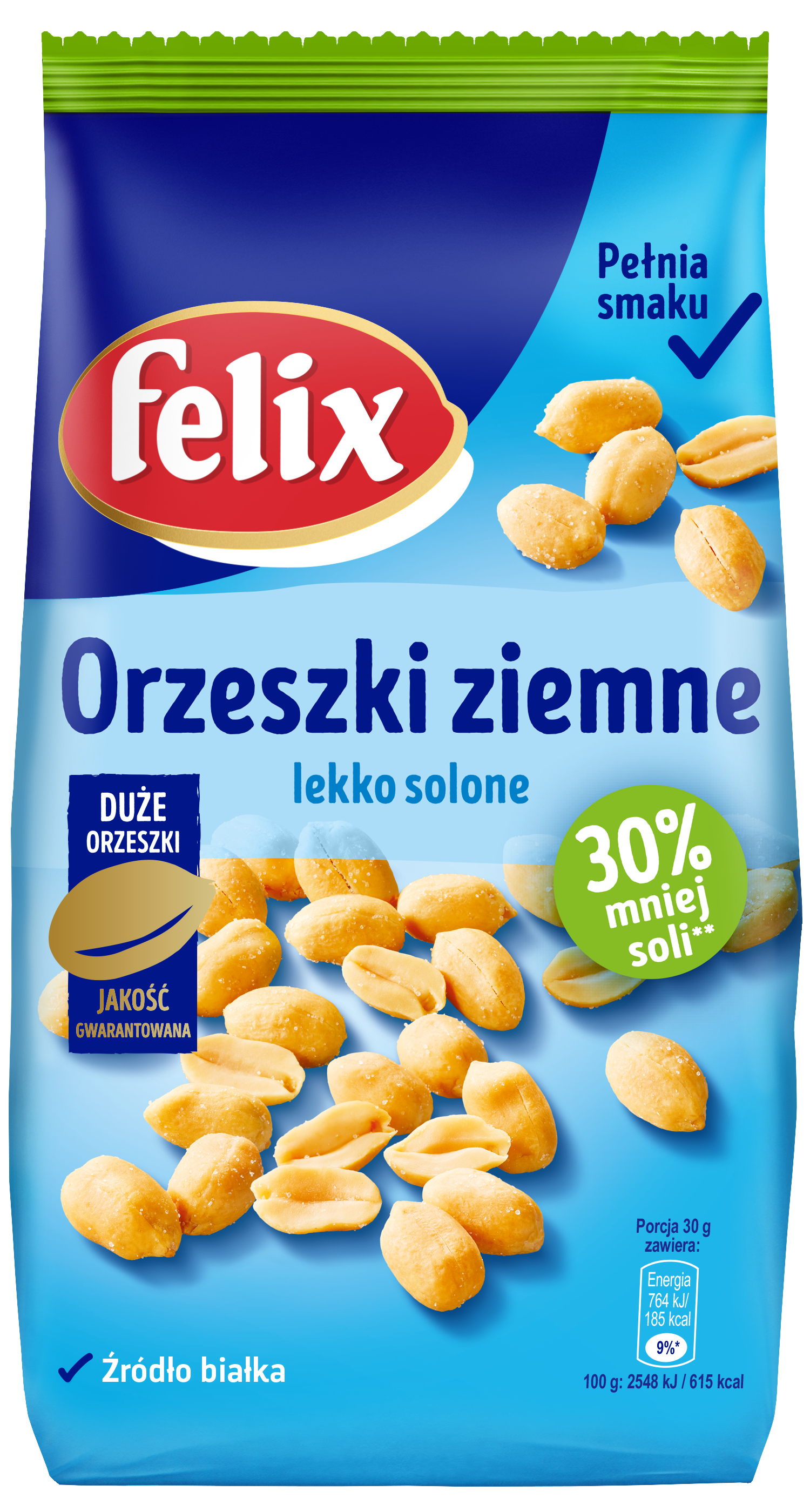 Felix Orzeszki Ziemne Lekko Solone 220 G