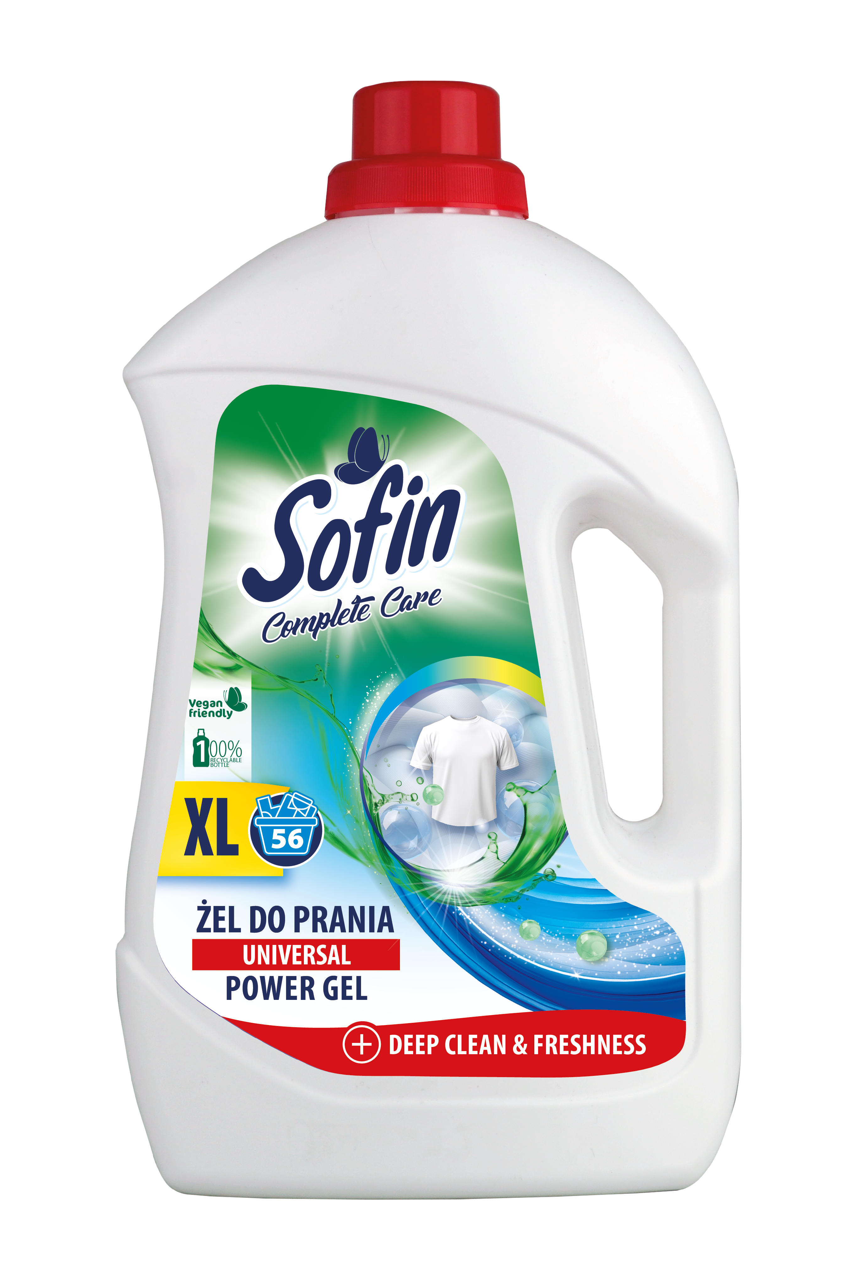 Sofin Żel Do Prania Tkanin Jasnych I Białych 2,52L