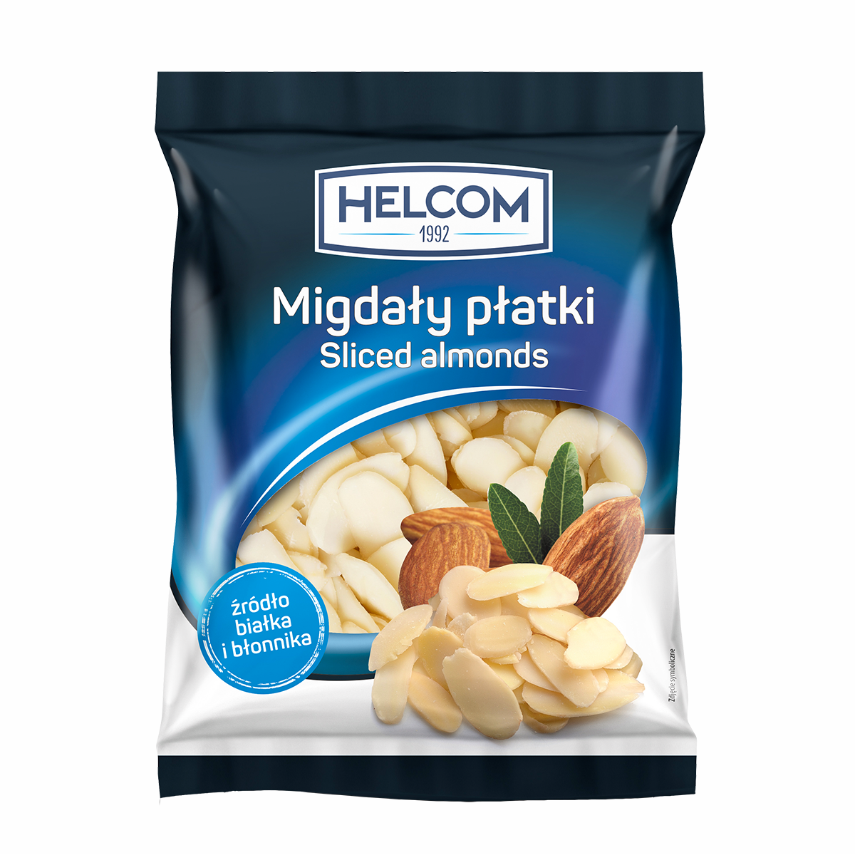 Migdały Płatki 100G Helcom
