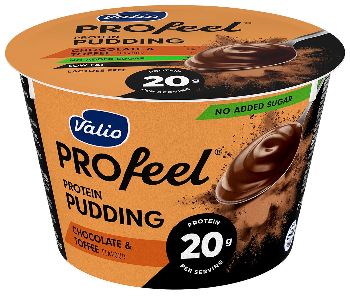 Valio Profeel Proteinowy Puding 180G Toffe-Czekolada