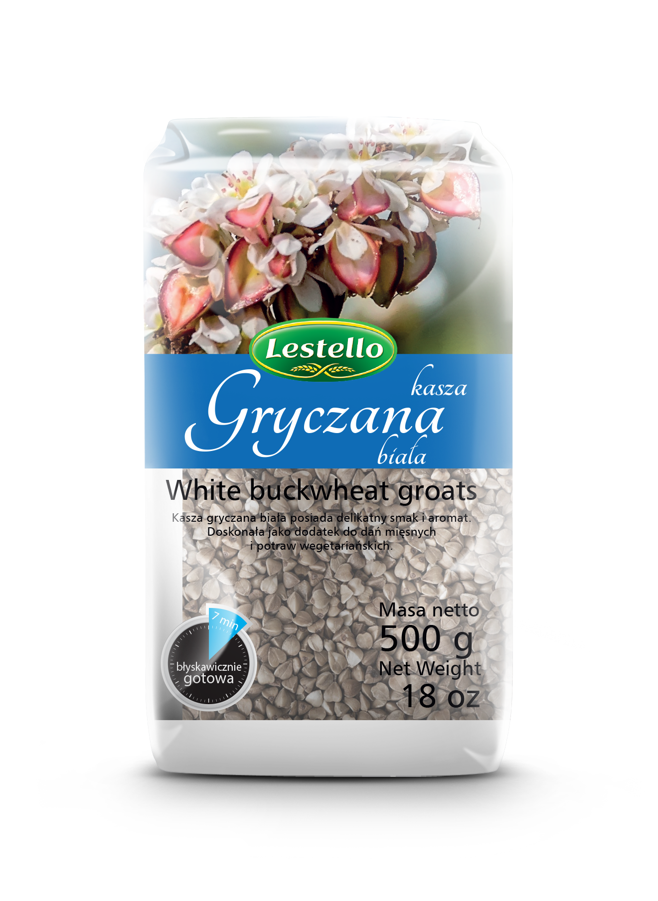 Lestello Kasza Gryczana Biała 500 G