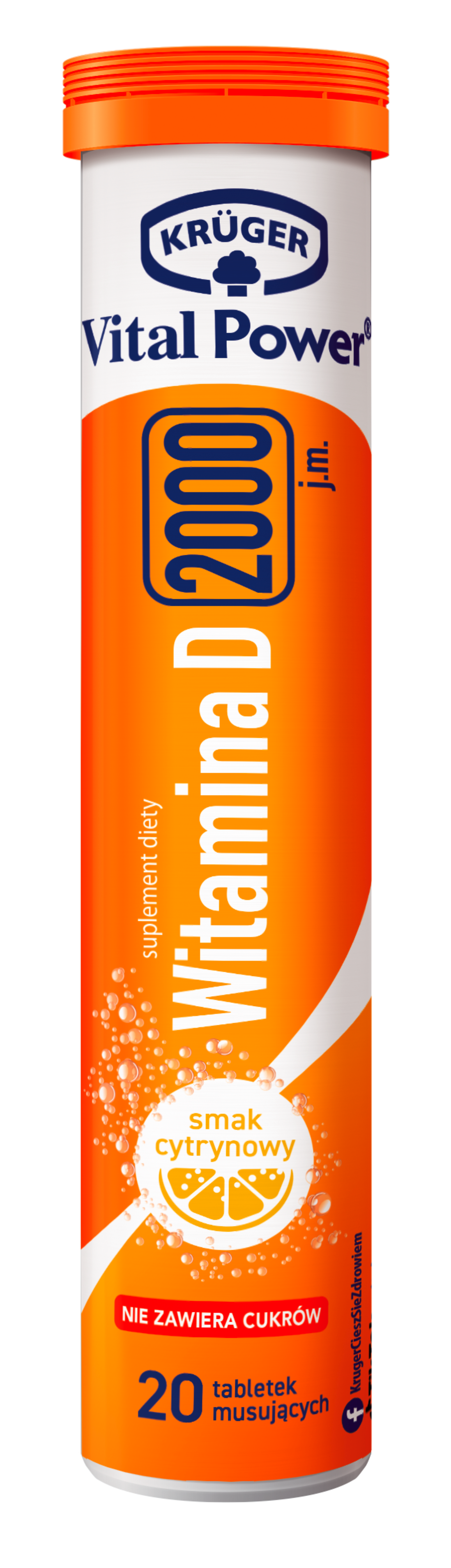 Witamina D 2000 J.M 84G, Witamina Musująca