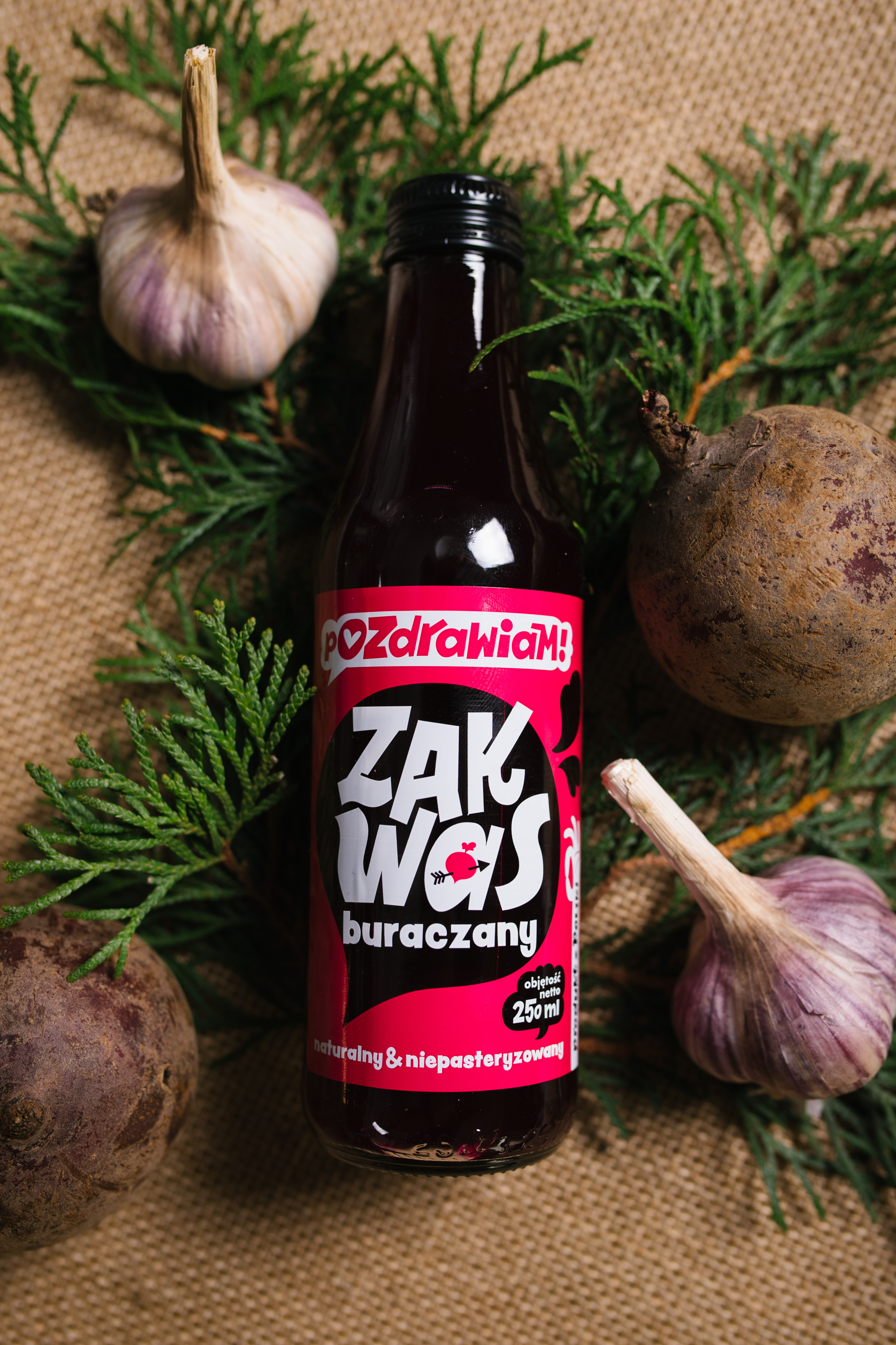 Zakwas Z Buraków Polska 250Ml Pozdrawiam!