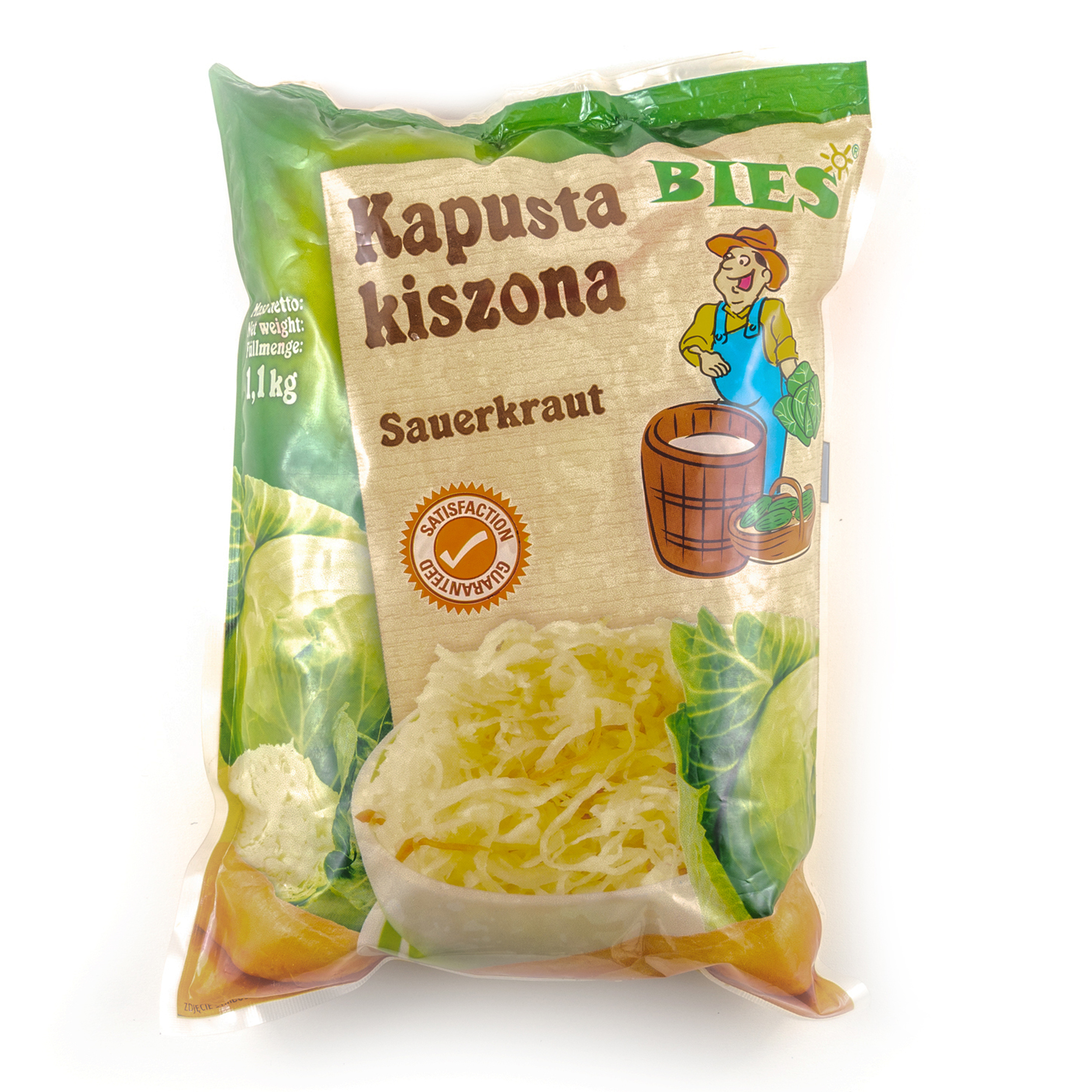 Kapusta Kiszona Polska 1,1Kg Bies