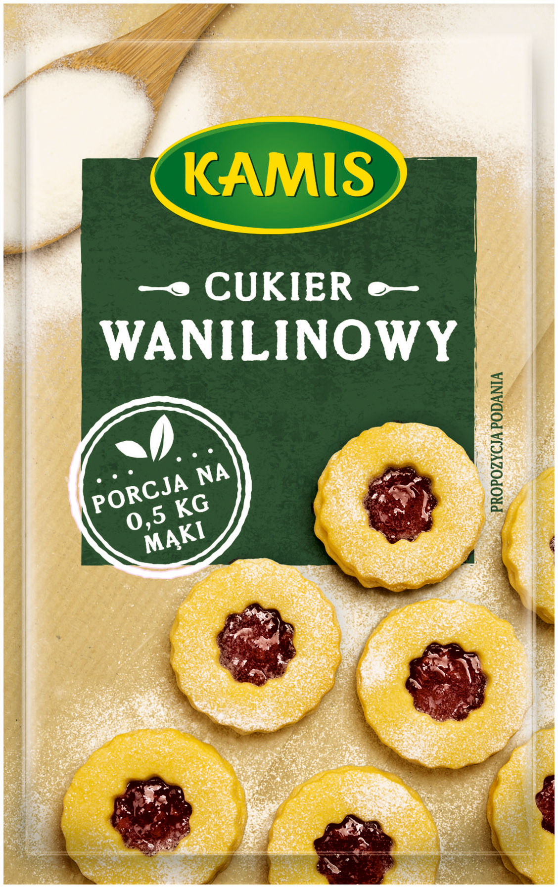 Kamis Cukier Wanilinowy 16G