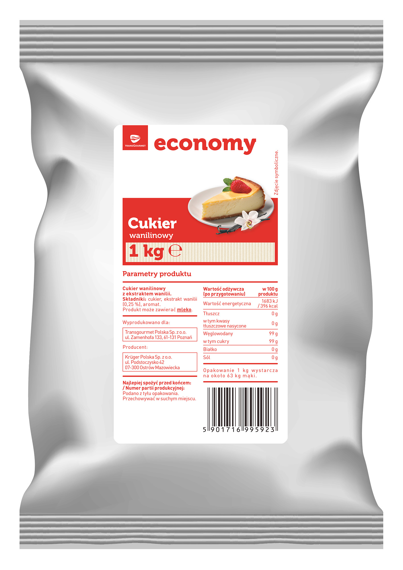 Tge Cukier Wanilinowy 1Kg