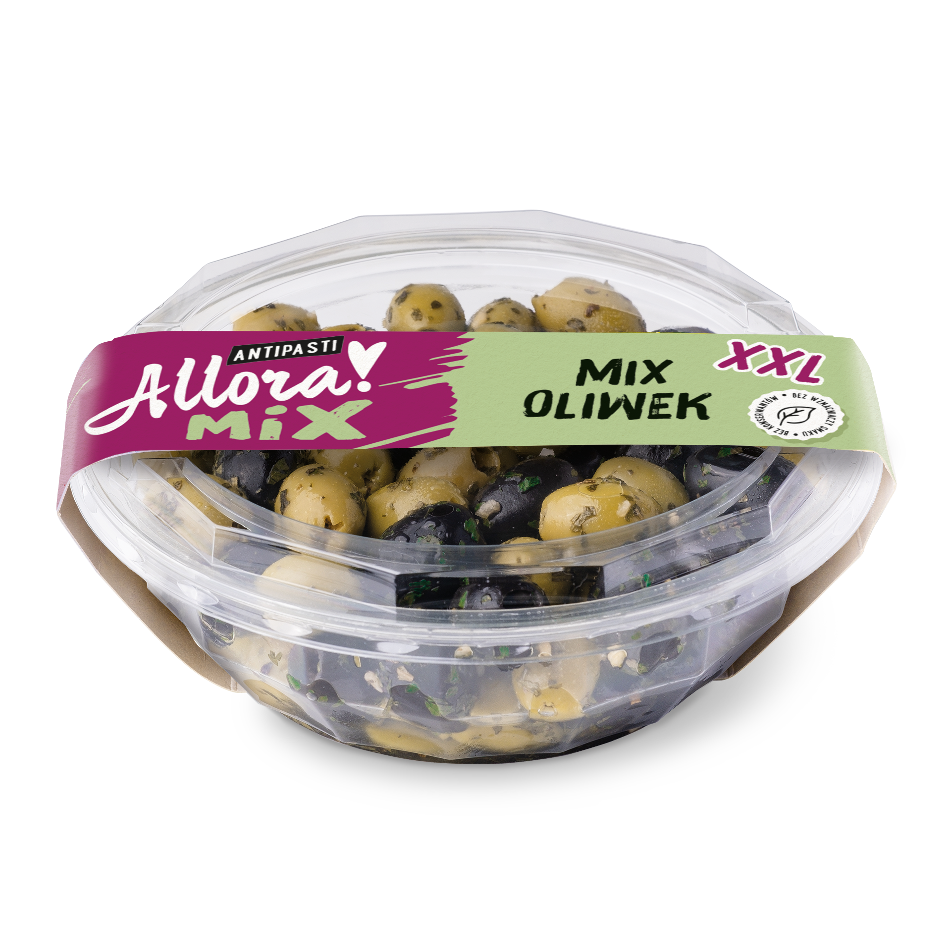 Allora Mix Oliwek Z Ziołami 550G