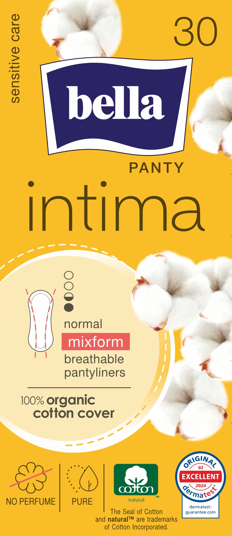 Wkładki Higieniczne Bella Panty Intima Normal Mixform 30Szt.
