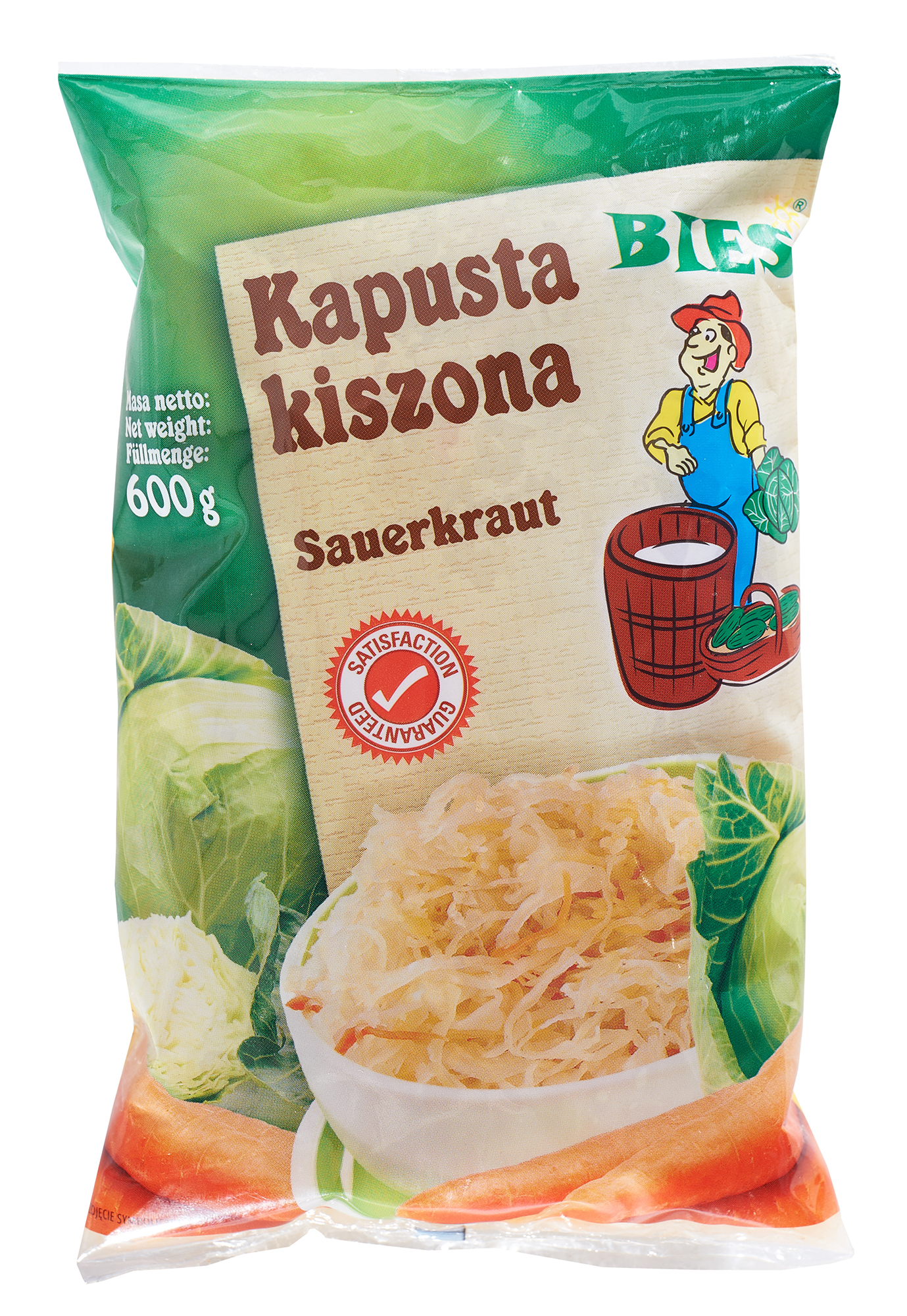 Kapusta Kiszona Polska 600G Bies