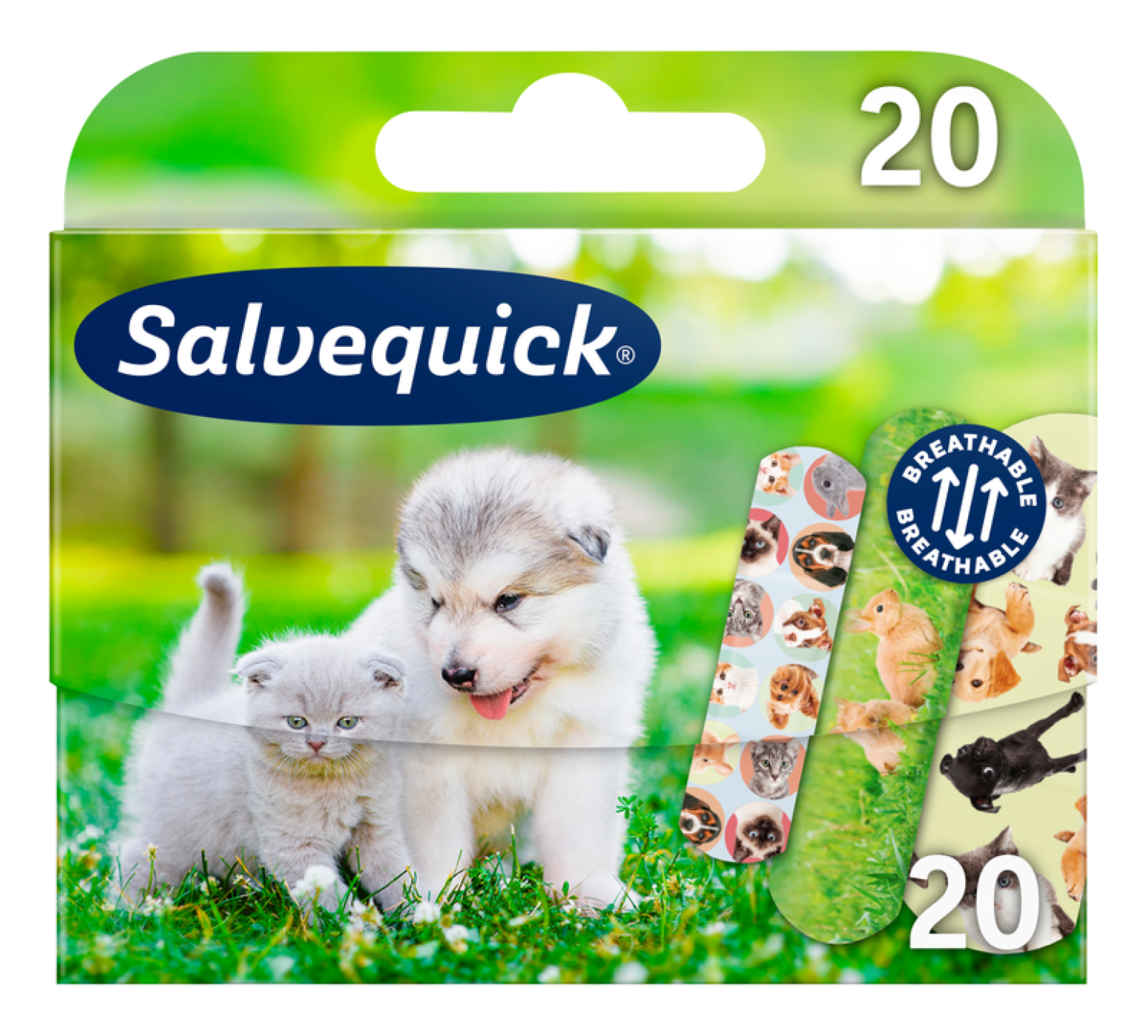 Salvequick Plastry Dla Dzieci Animal 20 Szt.