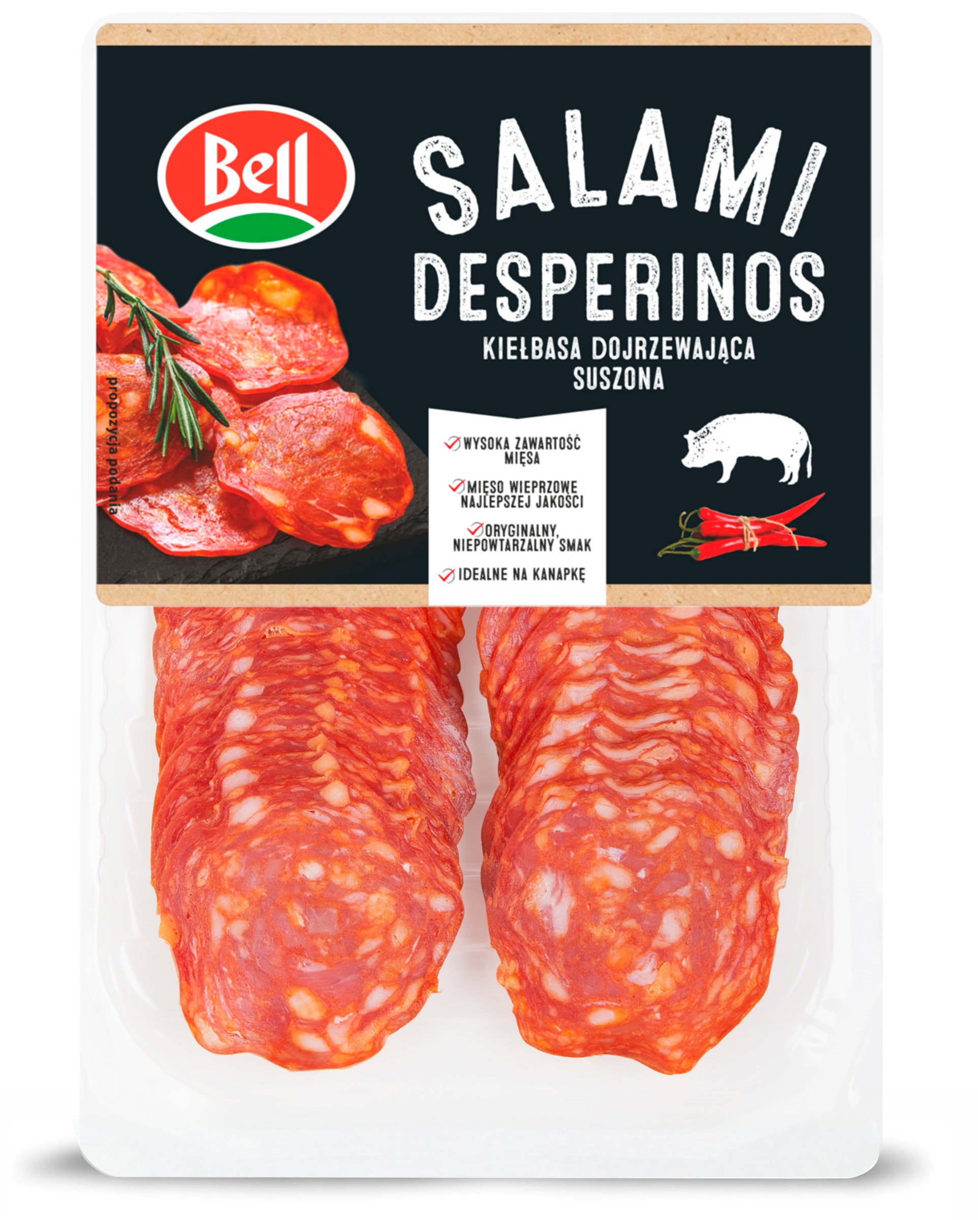 Salami Desperinos Plastry 80G