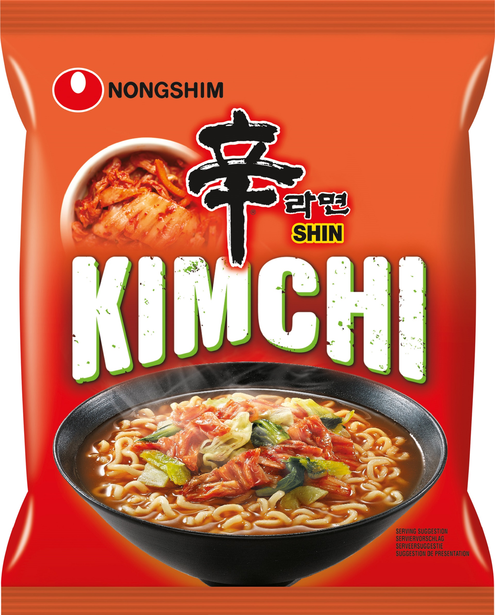 Makaron Instant, Smak Kimchi 120G Nongshim