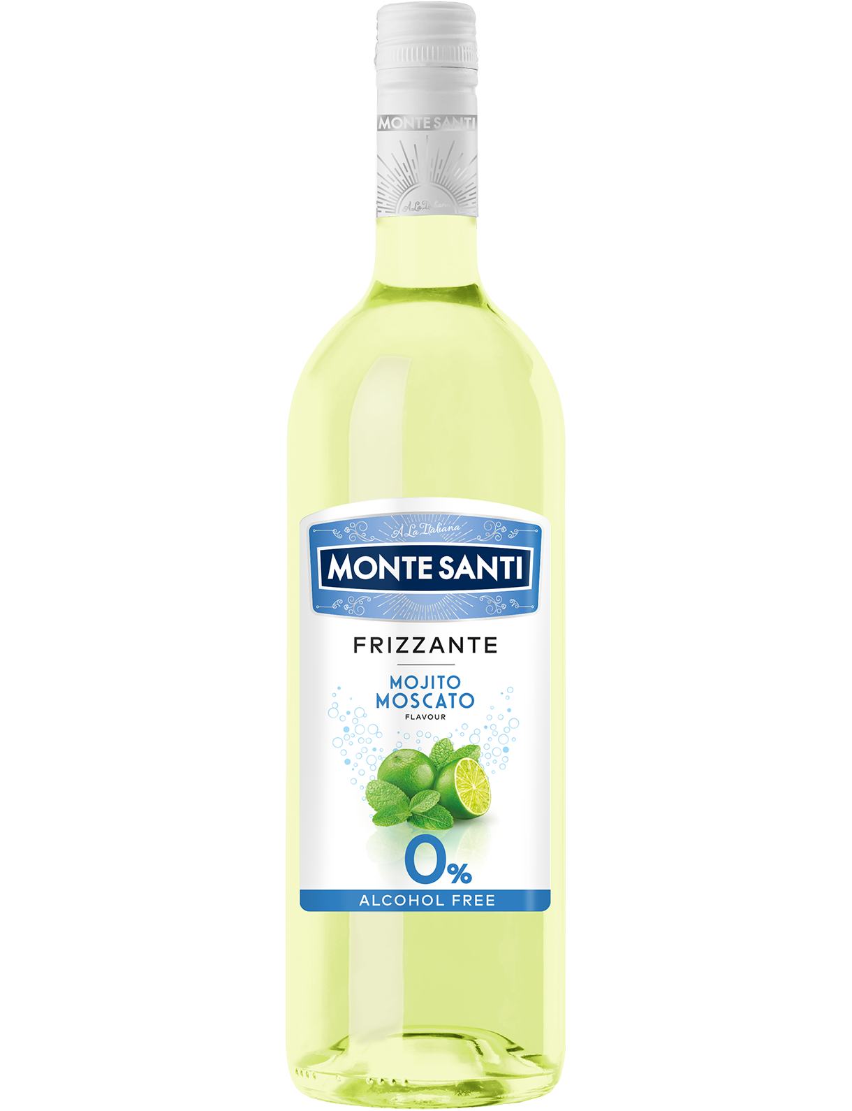 Monte Santi Frizzante Mojito Moscato 0% 0,75L