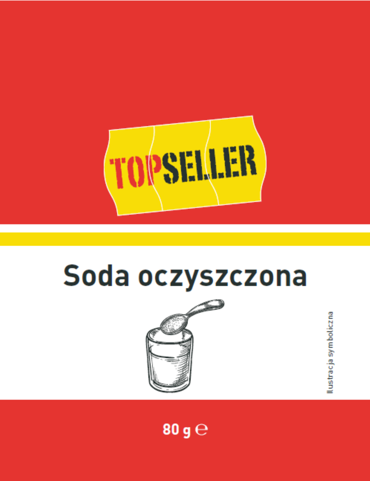 Topseller Soda Oczyszczona 80G