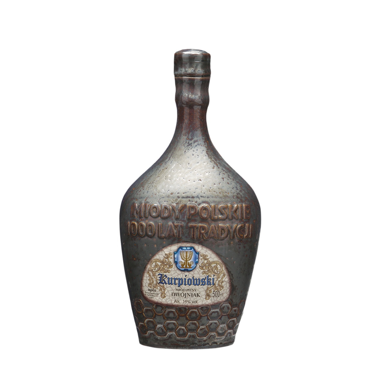 Apis Miód Pitny Dwójniak Kurpiowski Kamionka 500 Ml, Alk. 16%