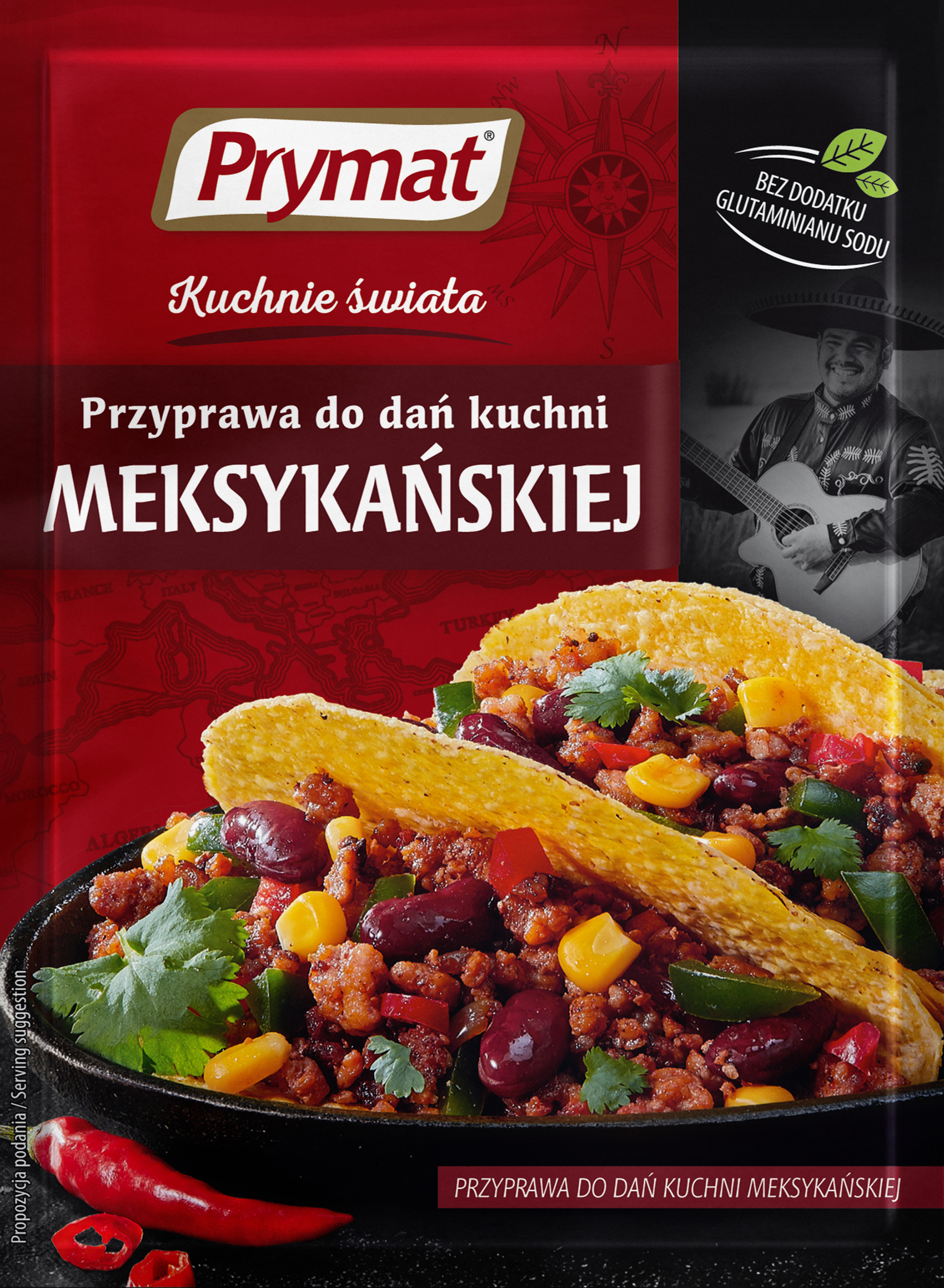 Przyprawa Do Dań Kuchni Meksykańskiej 20G Prymat