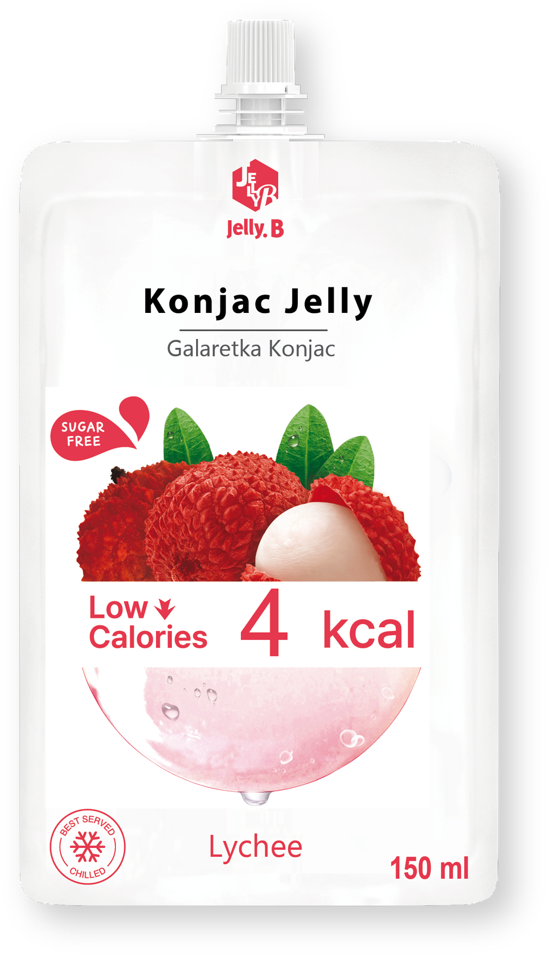 Jelly.B Galaretka Roślinno-Owocowa 150Ml Mix