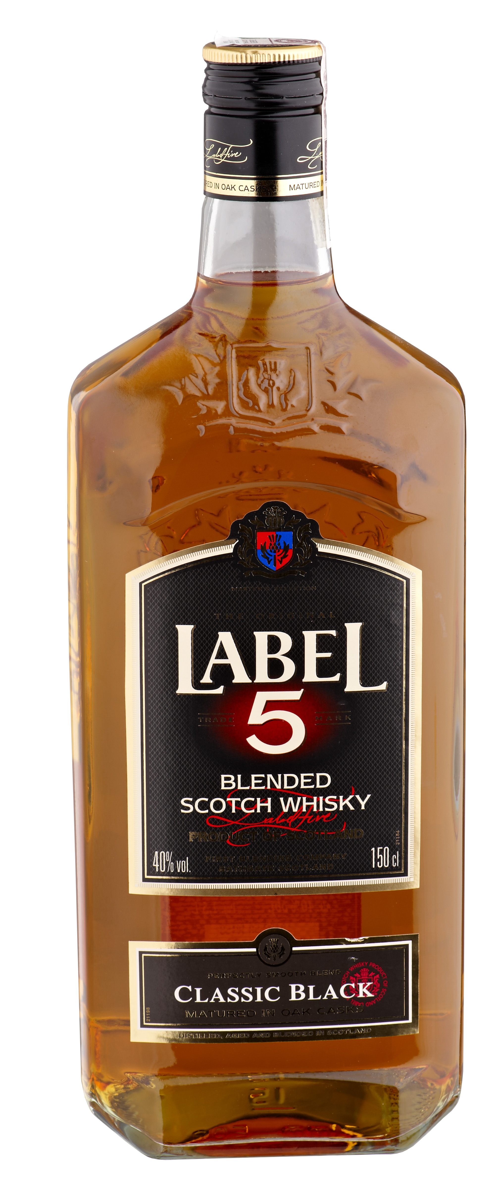 Label 5 Scotch Whisky 40% 1,5L