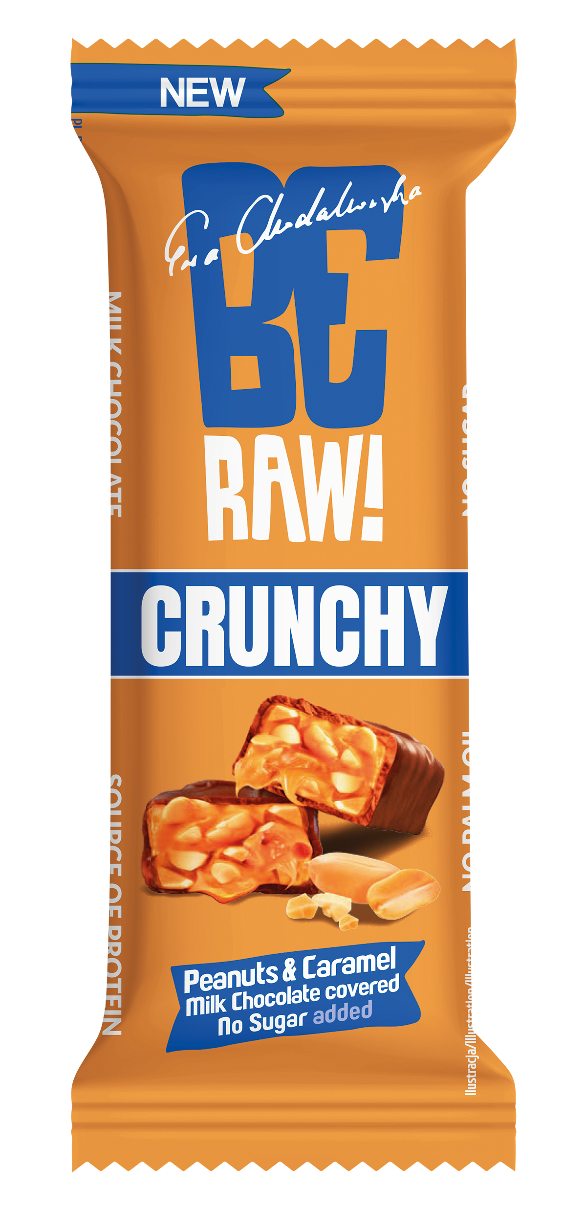 Beraw Baton Crunchy Peanuts & Caramel 40G