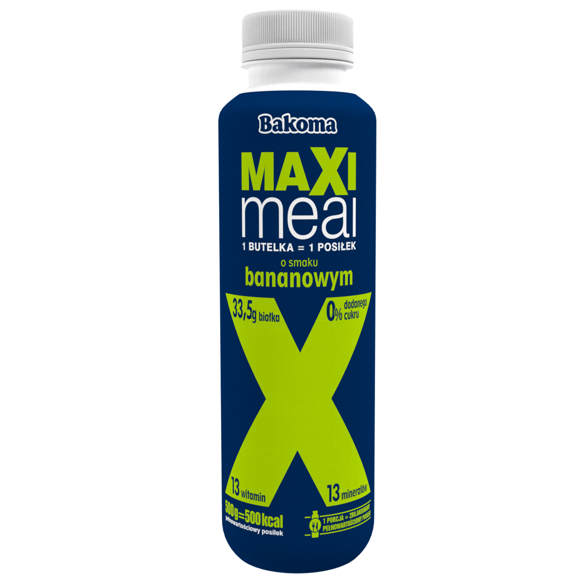 Bakoma Maxi Meal O Smaku Bananowym 500G