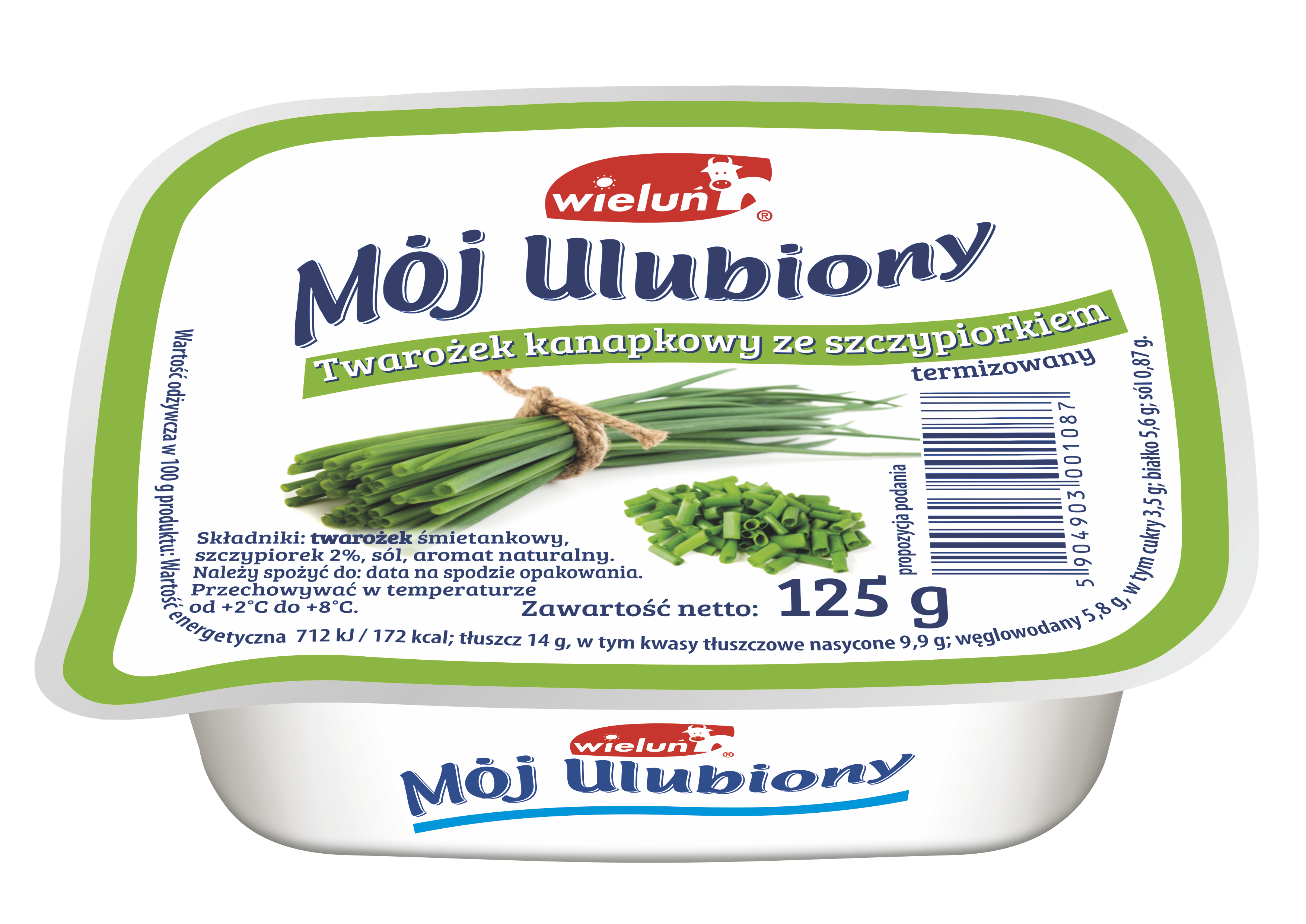 Twarożek Kanapkowy Ze Szczypiorkiem 125 G Mój Ulubiony