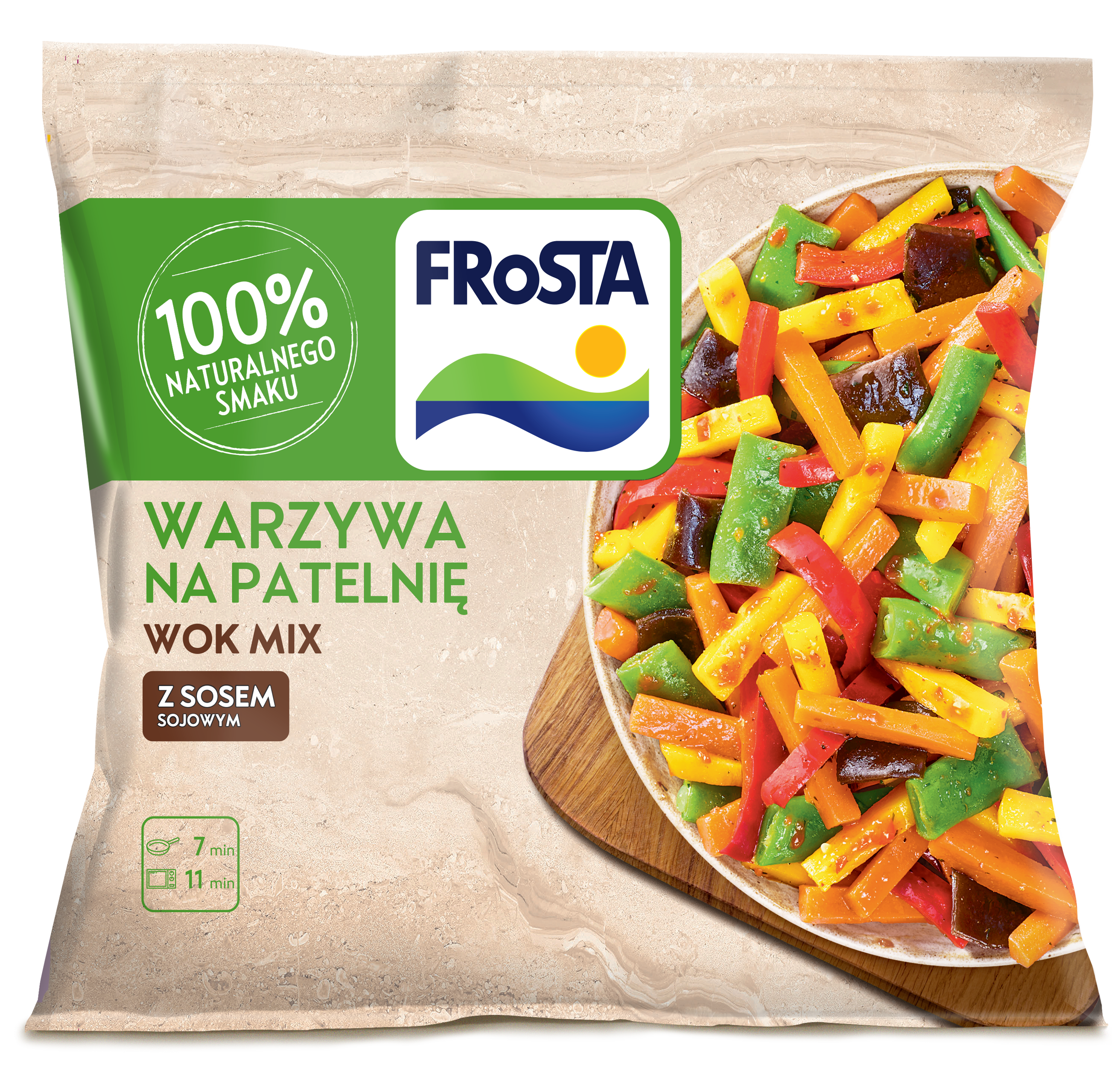 Frosta Warzywa Na Patelnię Wok Mix 400G