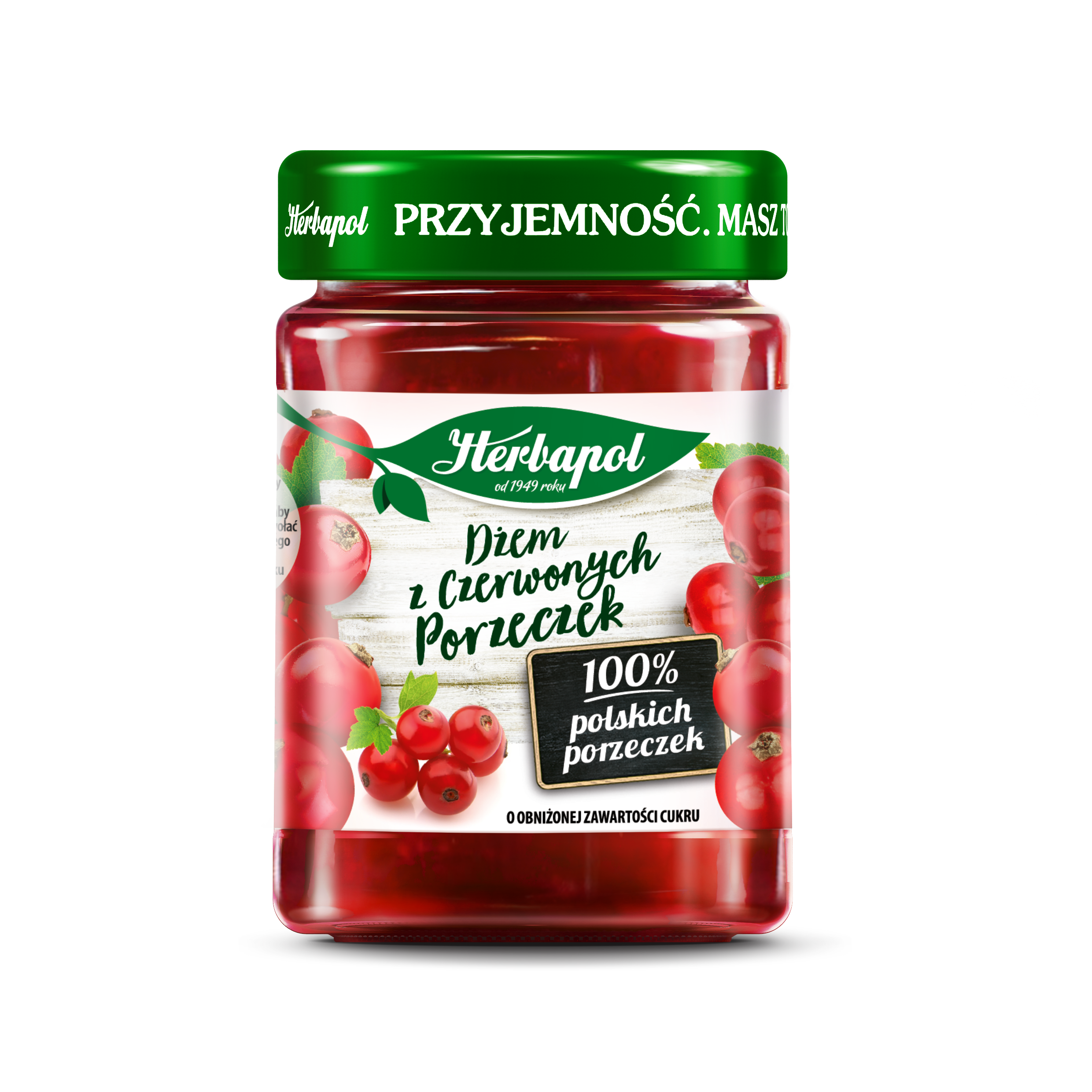 Herbapol Dżem Z Czerwonych Porzeczek 280G