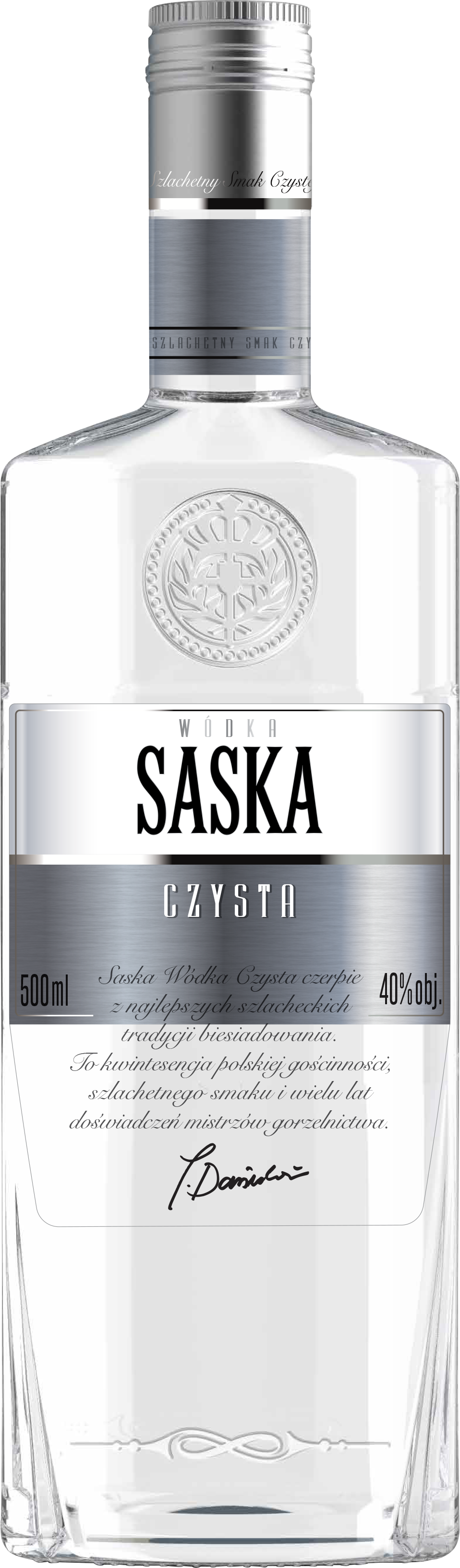 Saska Wódka Czysta 500 Ml 40%