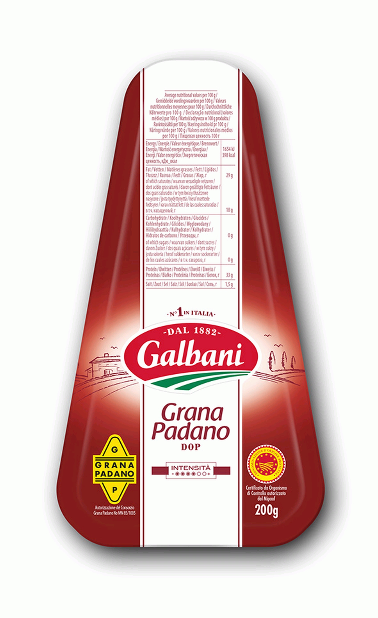 Galbani Grana Padano 200G