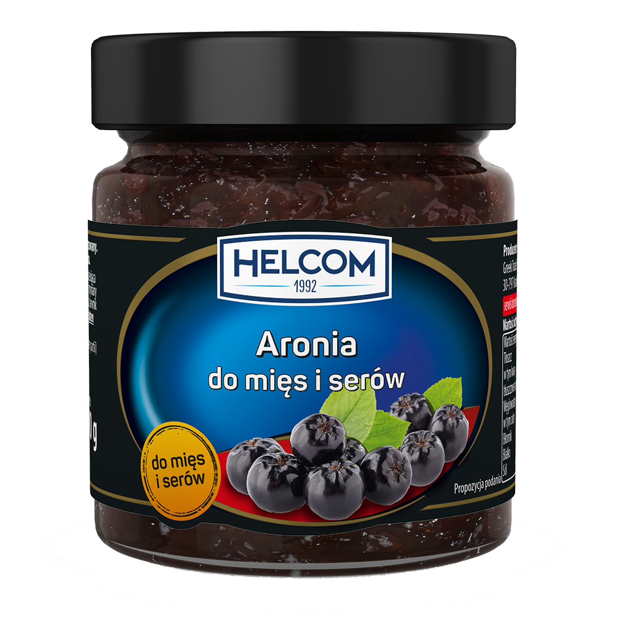 Aronia Do Mięs I Serów 200 G Helcom Słoik