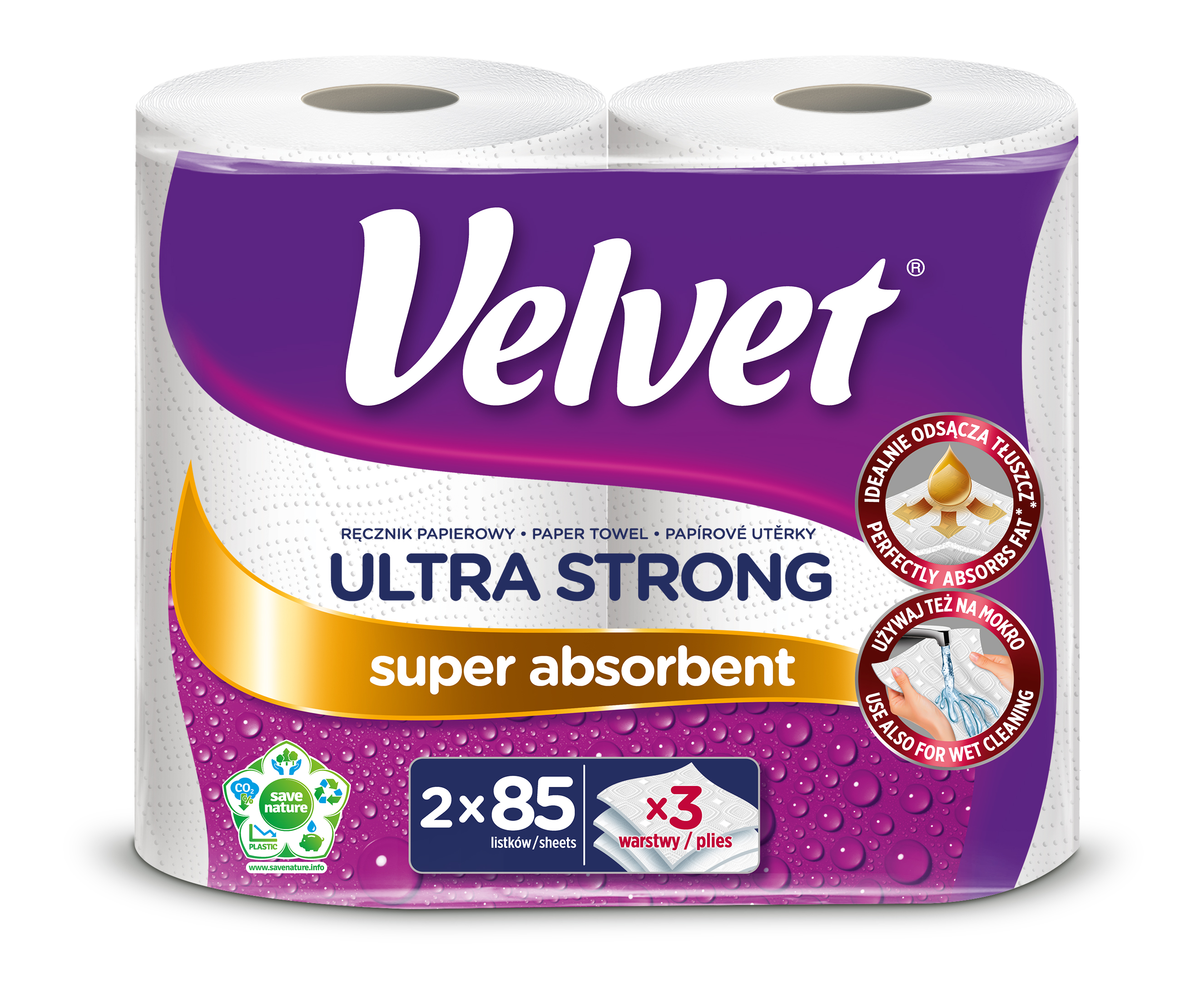 Ręcznik Papierowy Velvet Ultra Strong A'2