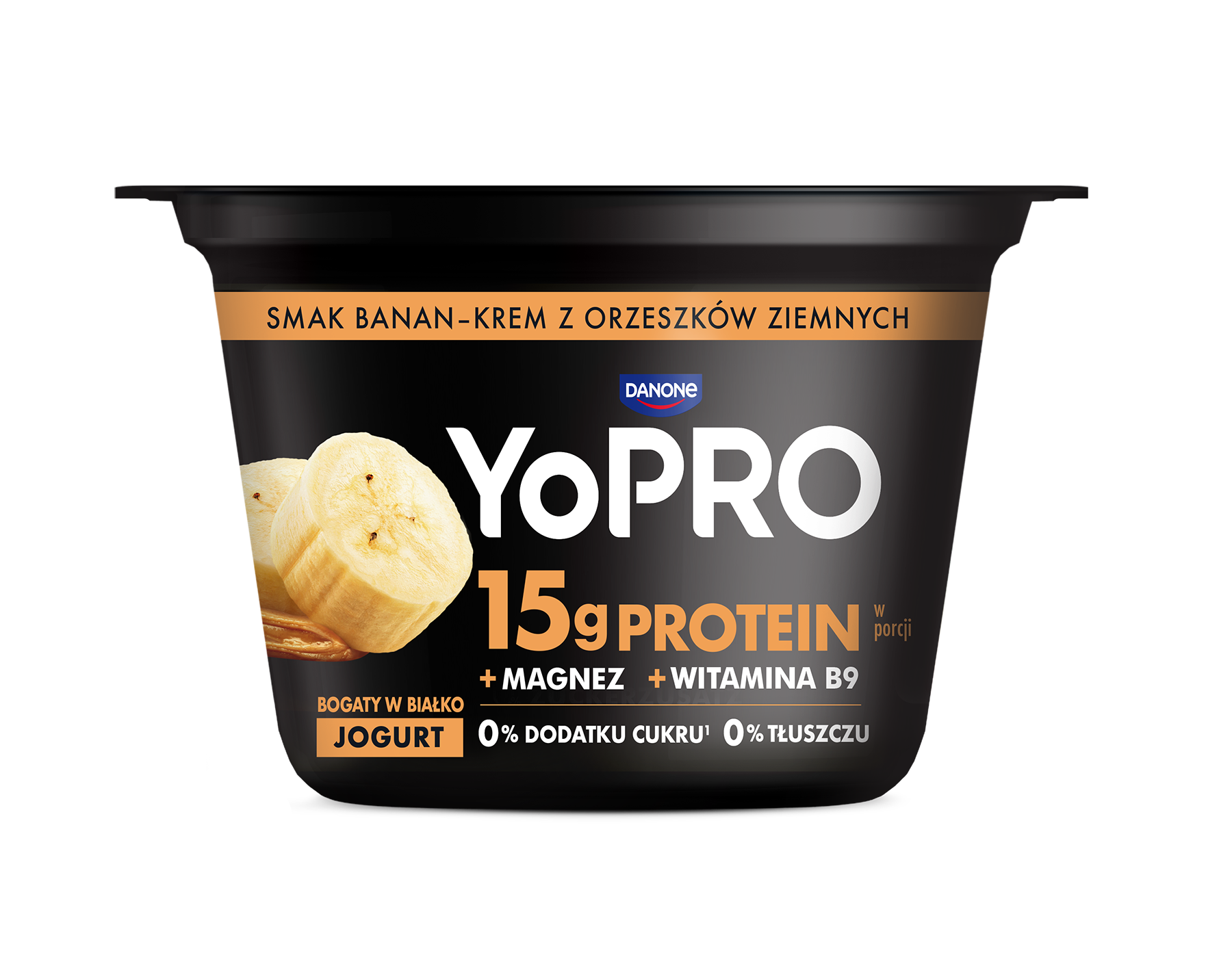 Yopro Jogurt O Smaku Banan-Krem Z Orzeszków Ziemnych 160G
