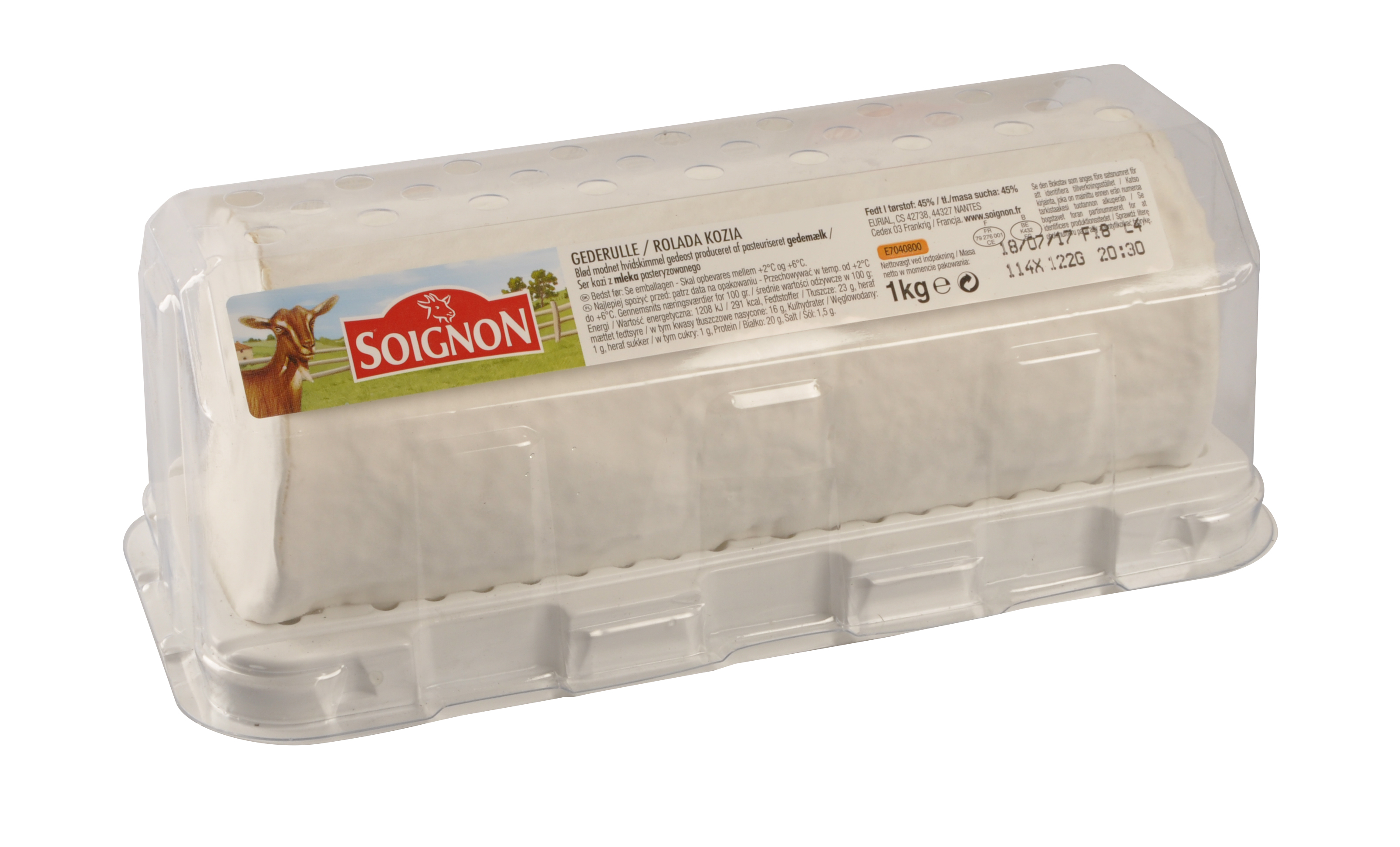 Soignon Rolada Kozia Pleśniowa 1Kg