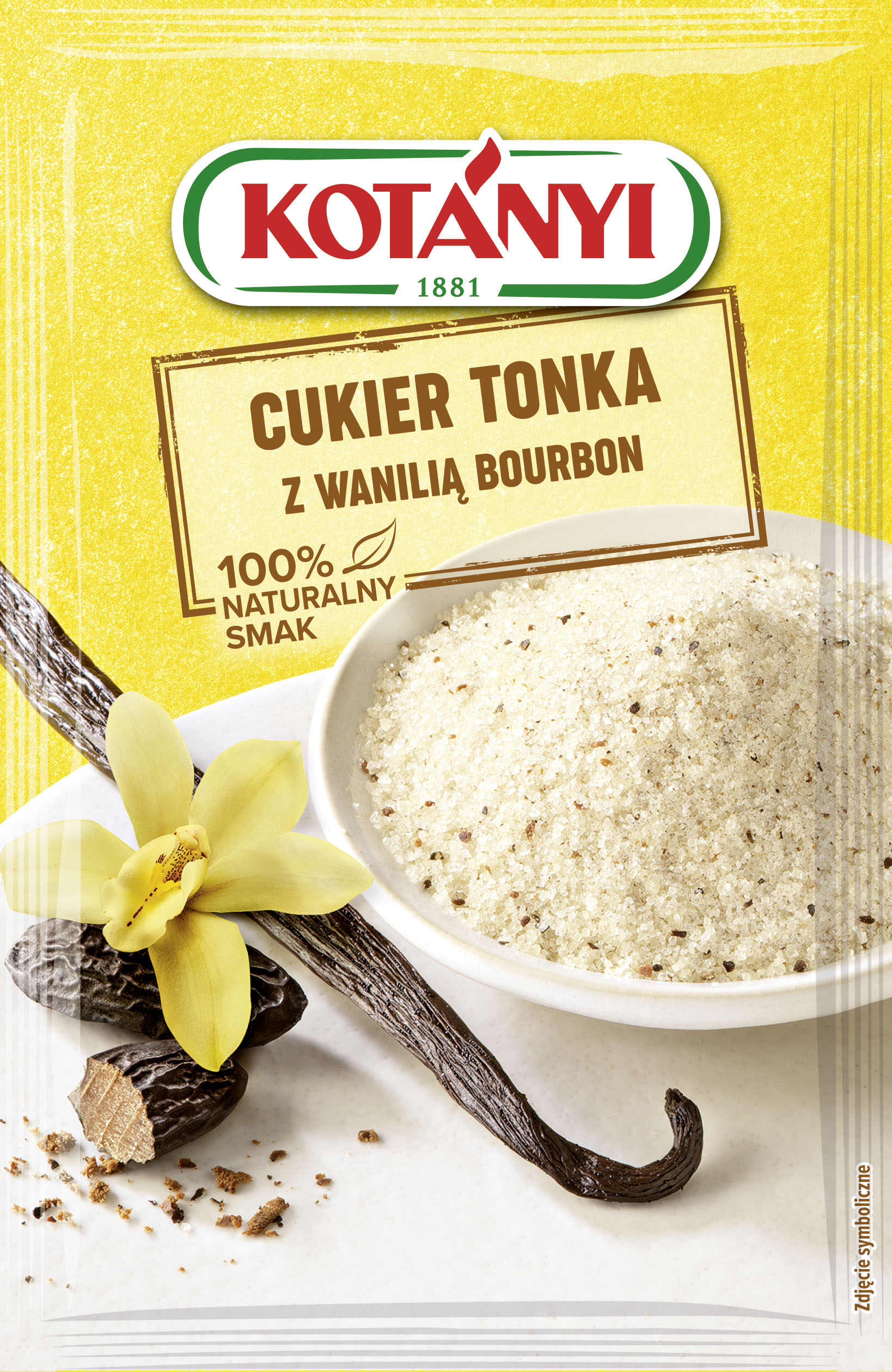 Kotanyi Cukier Tonka Z Wanilią Bourbon 20G