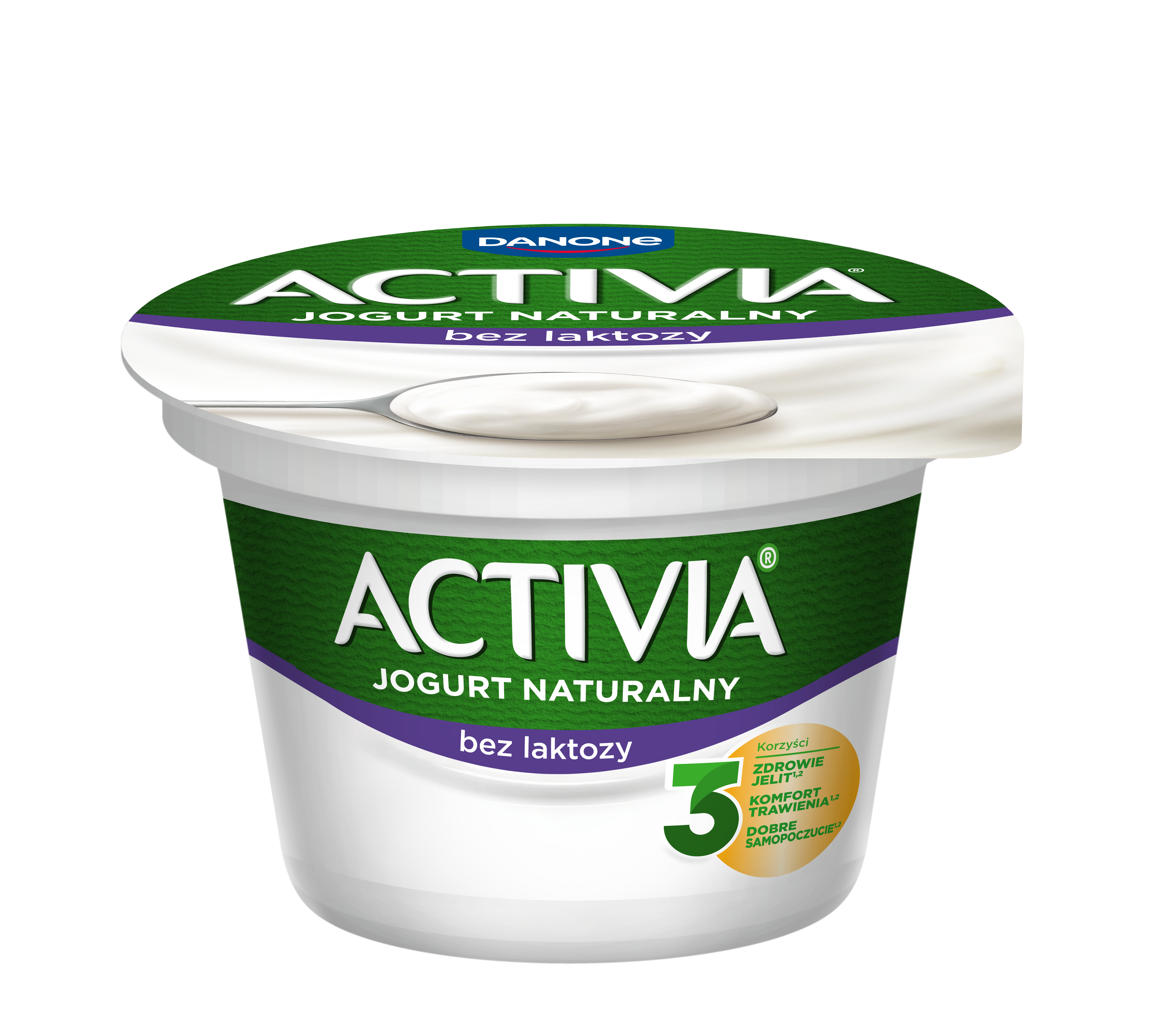 Activia Jogurt Naturalny Bez Laktozy 165G