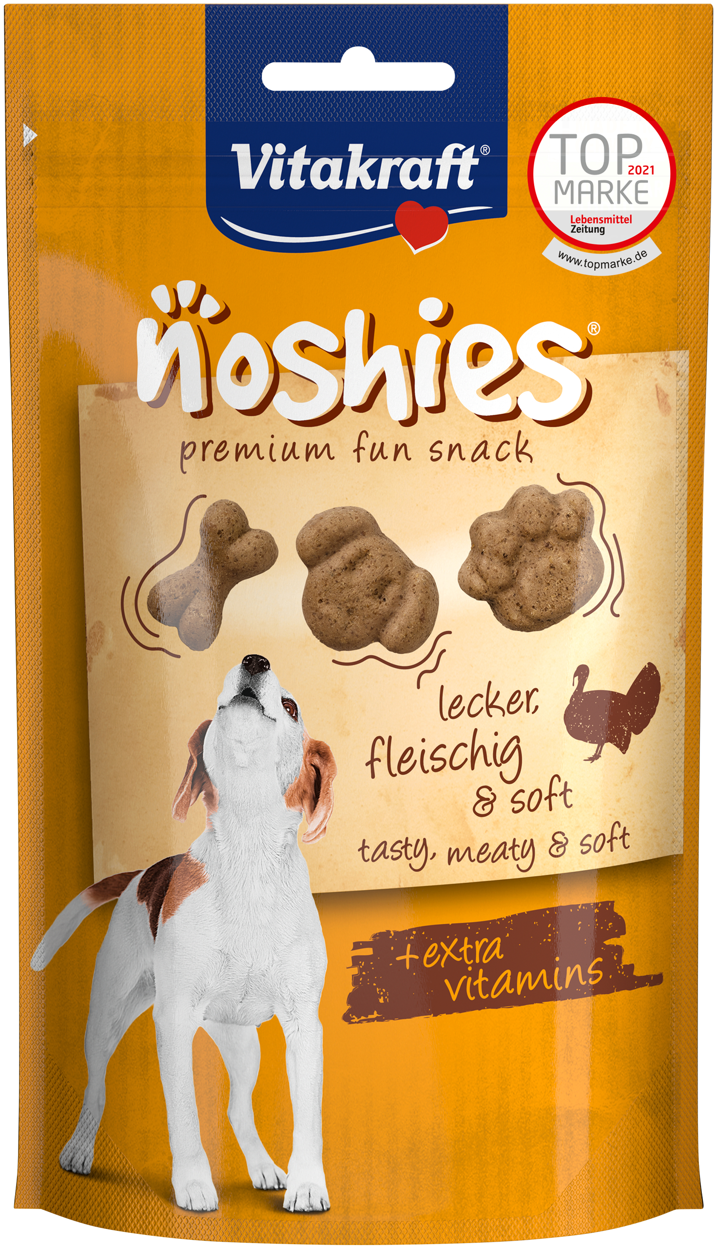 Vitakraft Noshies Indyk 90G Przysmak Dla Psa