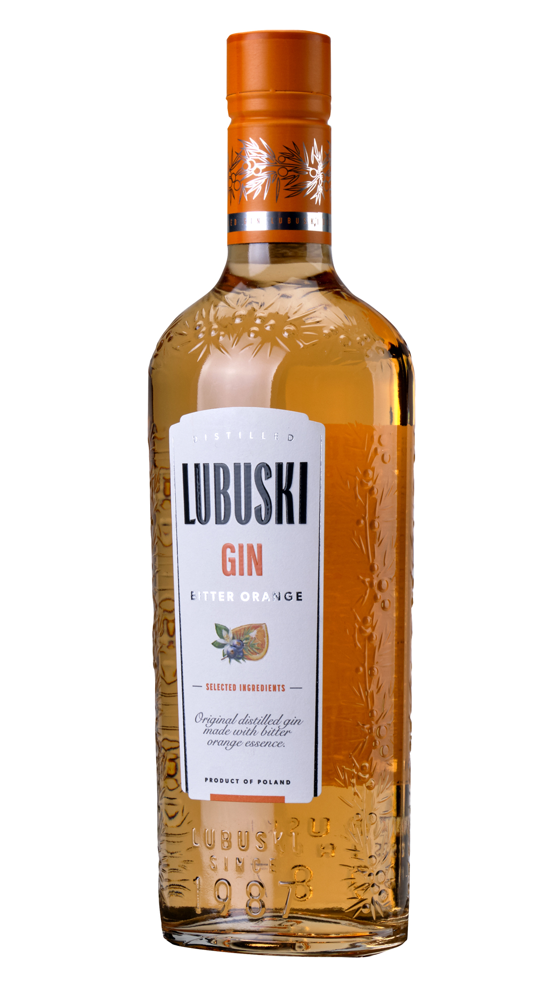 Gin Lubuski Bitter Orange 0,5L 37,5%